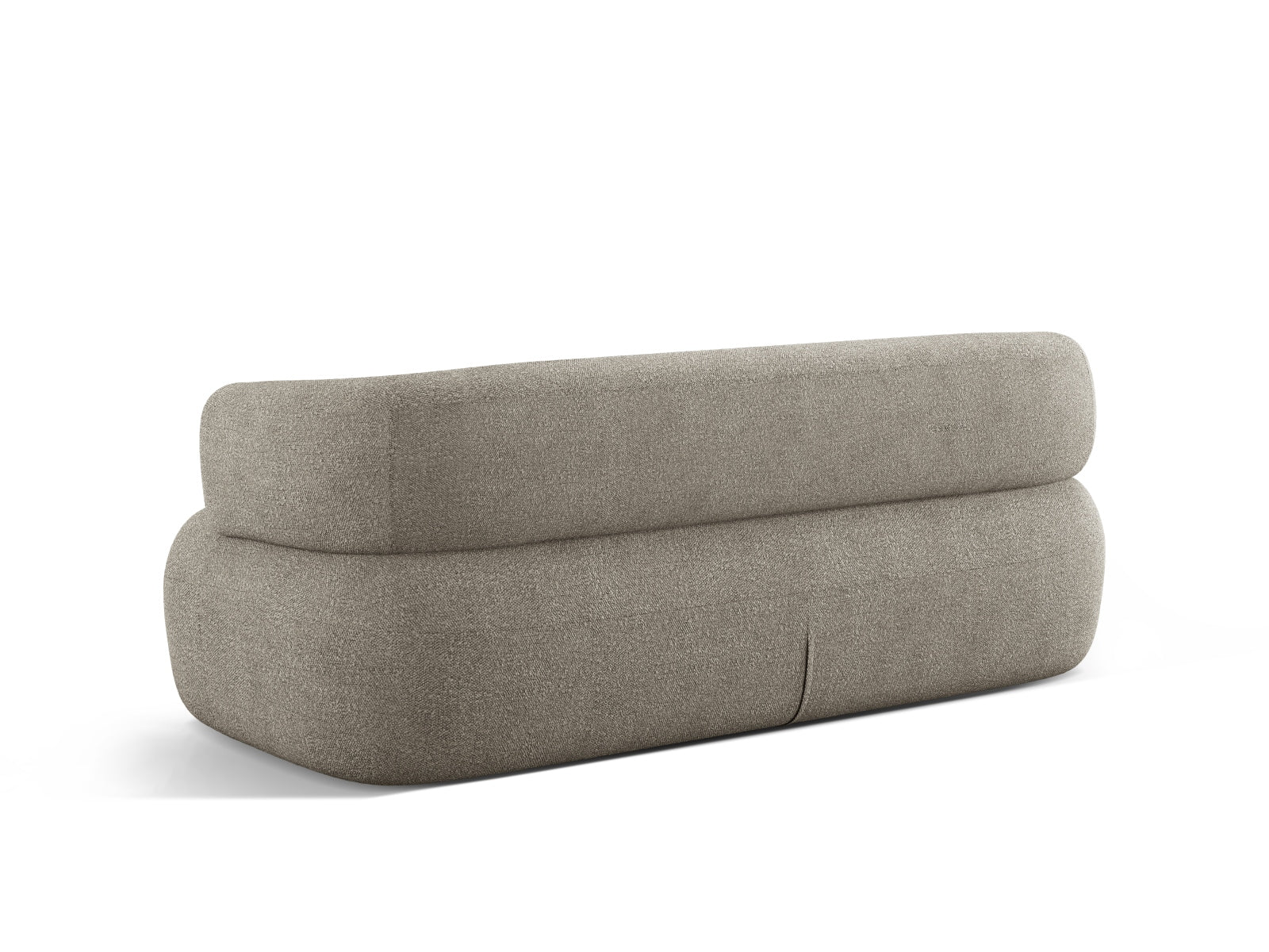 Entdecken Sie das stilvolle Jenny Boucle Sofa 3 Sitzer von Micadoni – der Inbegriff von Eleganz und Komfort für Ihr Wohnzimmer.