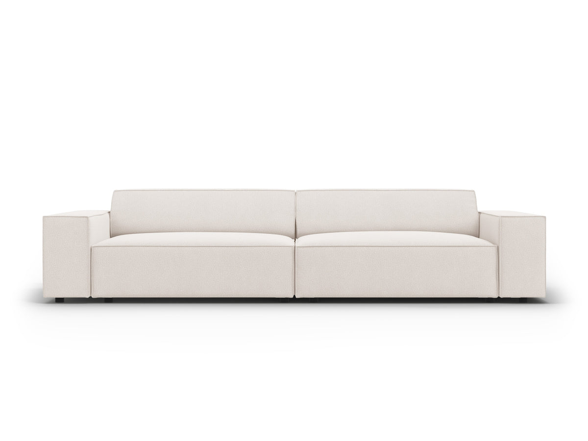 Jodie Modulares Sofa 3 Sitzer in Light Beige-Megan präsentiert im Onlineshop von KAQTU Design AG. 3er Sofa ist von Micadoni