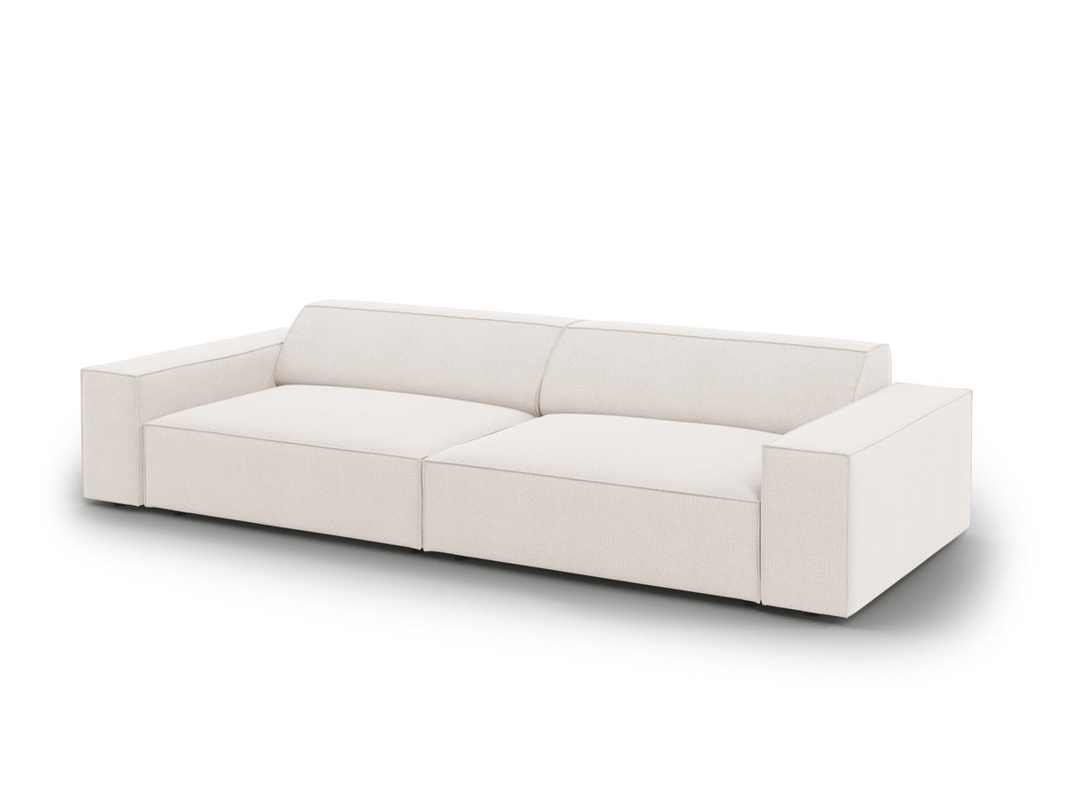 Jodie Modulares Sofa 3 Sitzer in Light Beige-Megan präsentiert im Onlineshop von KAQTU Design AG. 3er Sofa ist von Micadoni