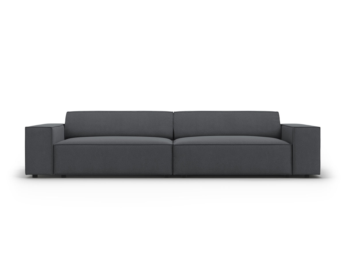 Jodie Modulares Sofa 3 Sitzer in Dark Grey-Megan präsentiert im Onlineshop von KAQTU Design AG. 3er Sofa ist von Micadoni