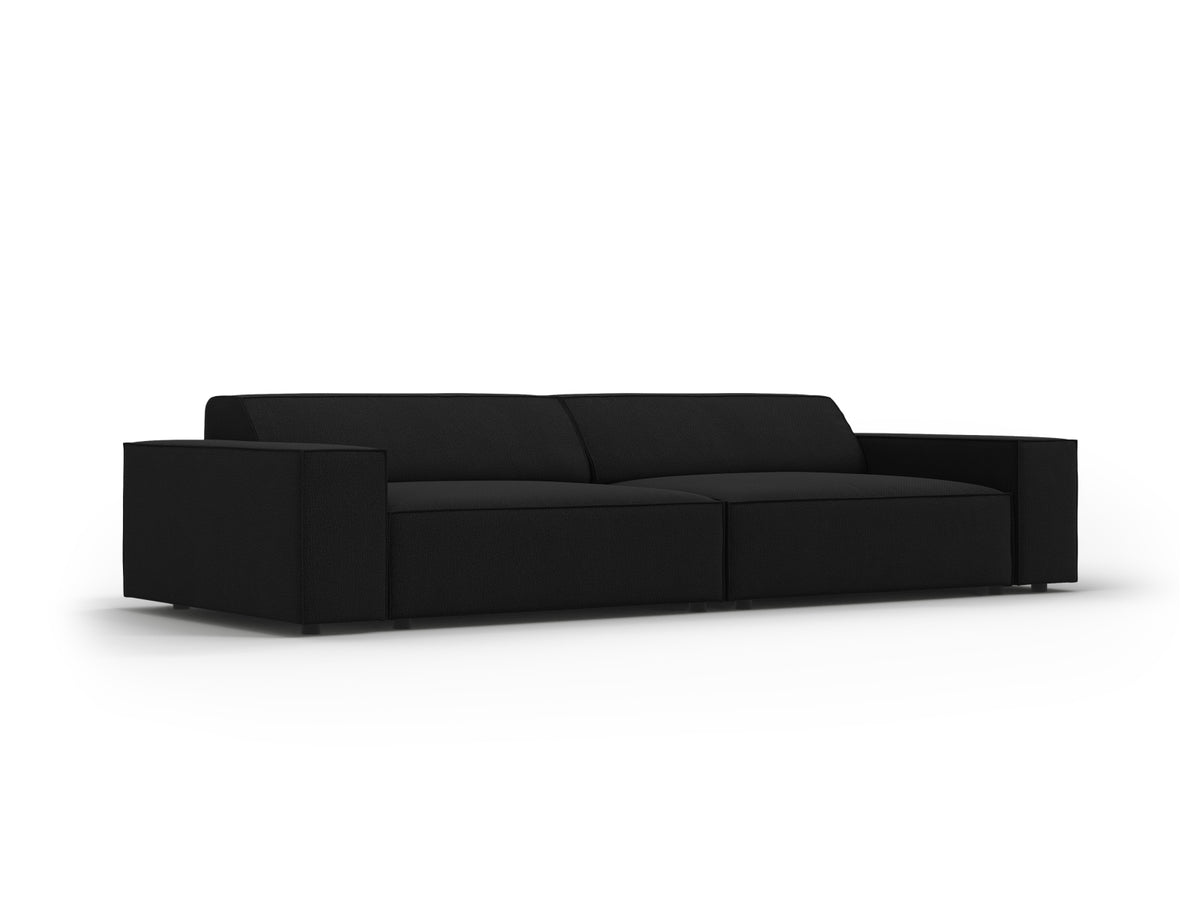 Jodie Modulares Sofa 3 Sitzer in Black-Megan präsentiert im Onlineshop von KAQTU Design AG. 3er Sofa ist von Micadoni