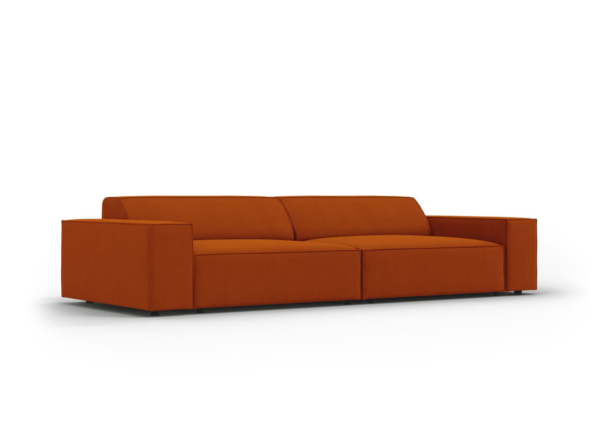 Jodie Modulares Sofa 3 Sitzer in Terracotta-Megan präsentiert im Onlineshop von KAQTU Design AG. 3er Sofa ist von Micadoni