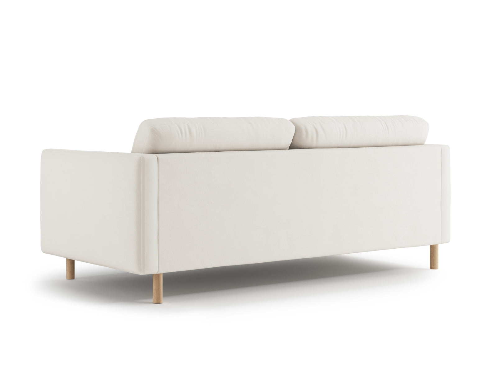 Erleben Sie das Eden Velour Sofa 3-Sitzer von Micadoni: Elegantes Velours, stilvolles Design und unvergleichlicher Sitzkomfort für Ihr Wohnzimmer.