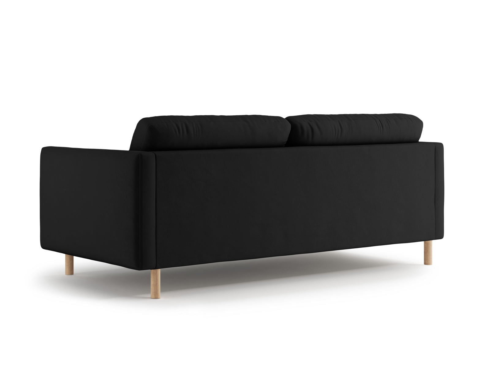 Erleben Sie das Eden Velour Sofa 3-Sitzer von Micadoni: Stilvolles Velours, elegantes Design und unvergleichlicher Sitzkomfort für Ihr Wohnzimmer.