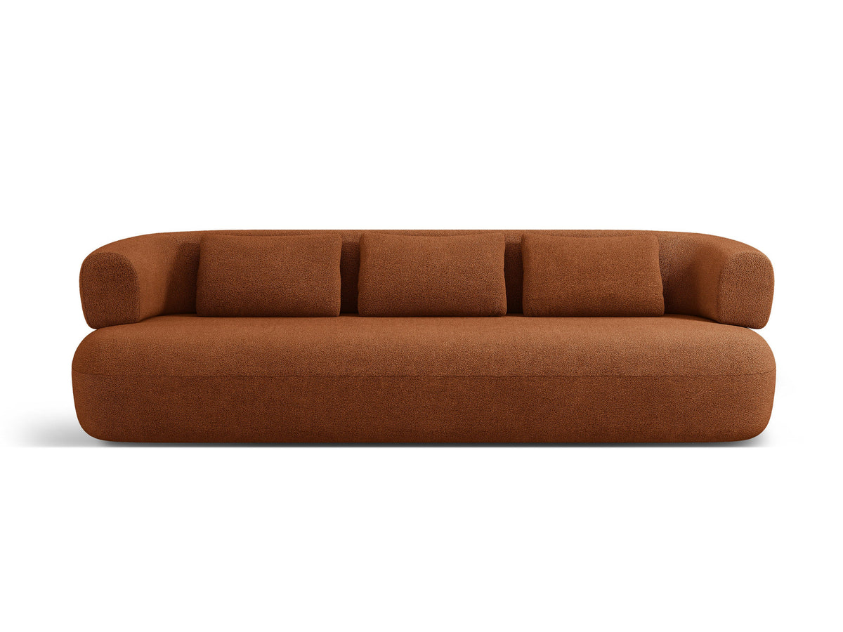 3-Sitzer Sofa Jenny in Brick-Now or Never präsentiert im Onlineshop von KAQTU Design AG. 3er Sofa ist von Micadoni