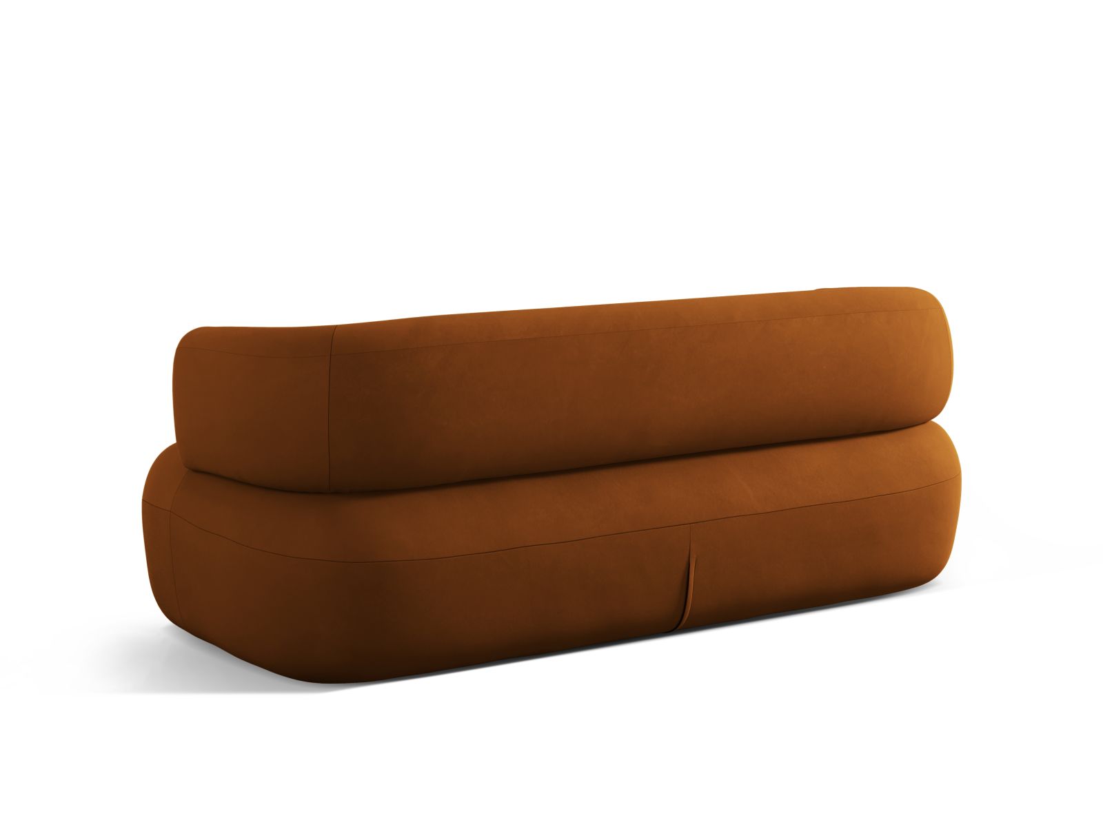 Elegantes 3-Sitzer Sofa Jenny in auffälligem Pink, ideal für moderne Wohnkonzepte und gesellige Abende mit Familie und Freunden.