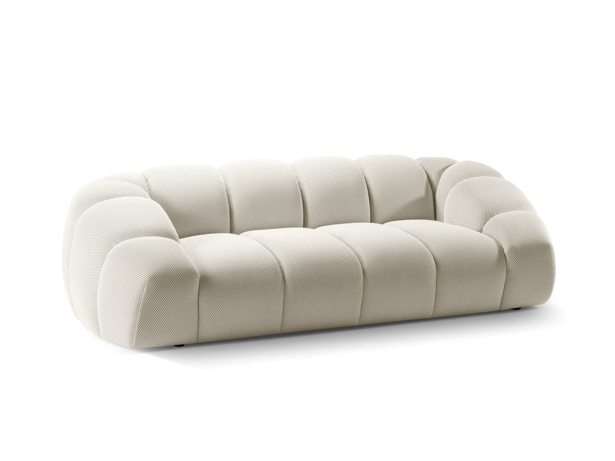 Diana Sofa 3 Sitzer in Light Beige-Sonic präsentiert im Onlineshop von KAQTU Design AG. 3er Sofa ist von Micadoni