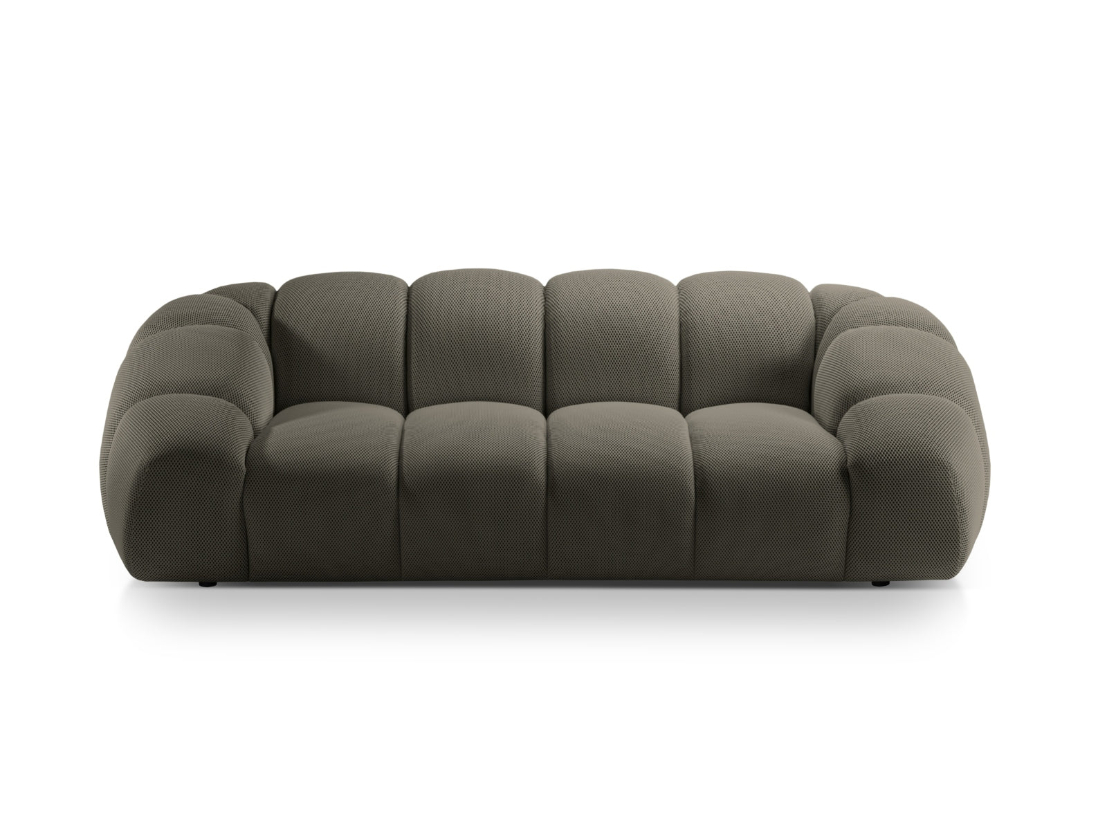 Elegantes 3-Sitzer Sofa Diana von Micadoni in Steel-Sonic, ideal für gemütliche Abende und zeitgemäße Wohnräume.