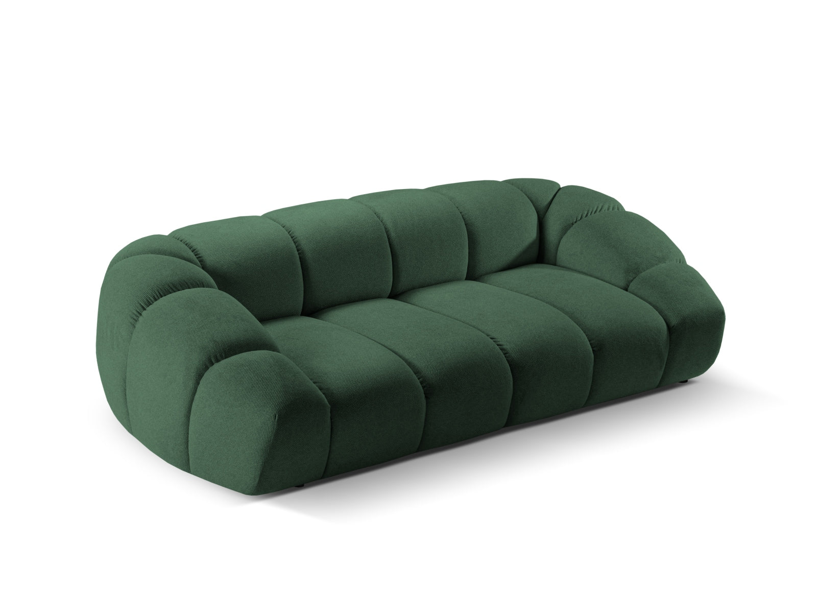 Stilvolles 3-Sitzer Sofa "Diana" in zartem Grün, perfekt für entspannte Abende. Hochwertige Verarbeitung und zeitgemäßes Design für Ihr Wohnambiente.