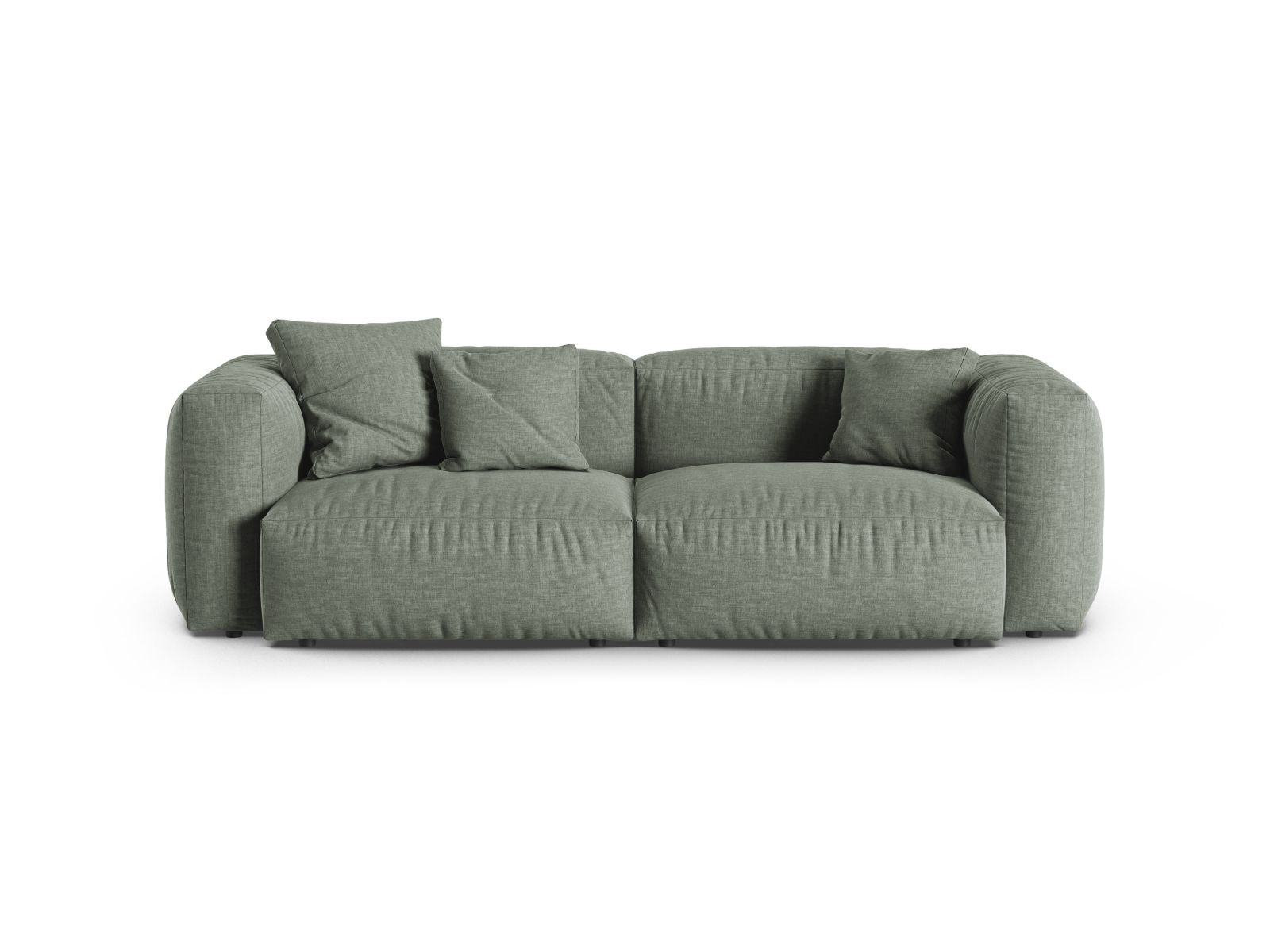 3-Sitzer Modular Sofa XL Martina in Moss Green-Boston präsentiert im Onlineshop von KAQTU Design AG. 3er Sofa ist von Micadoni