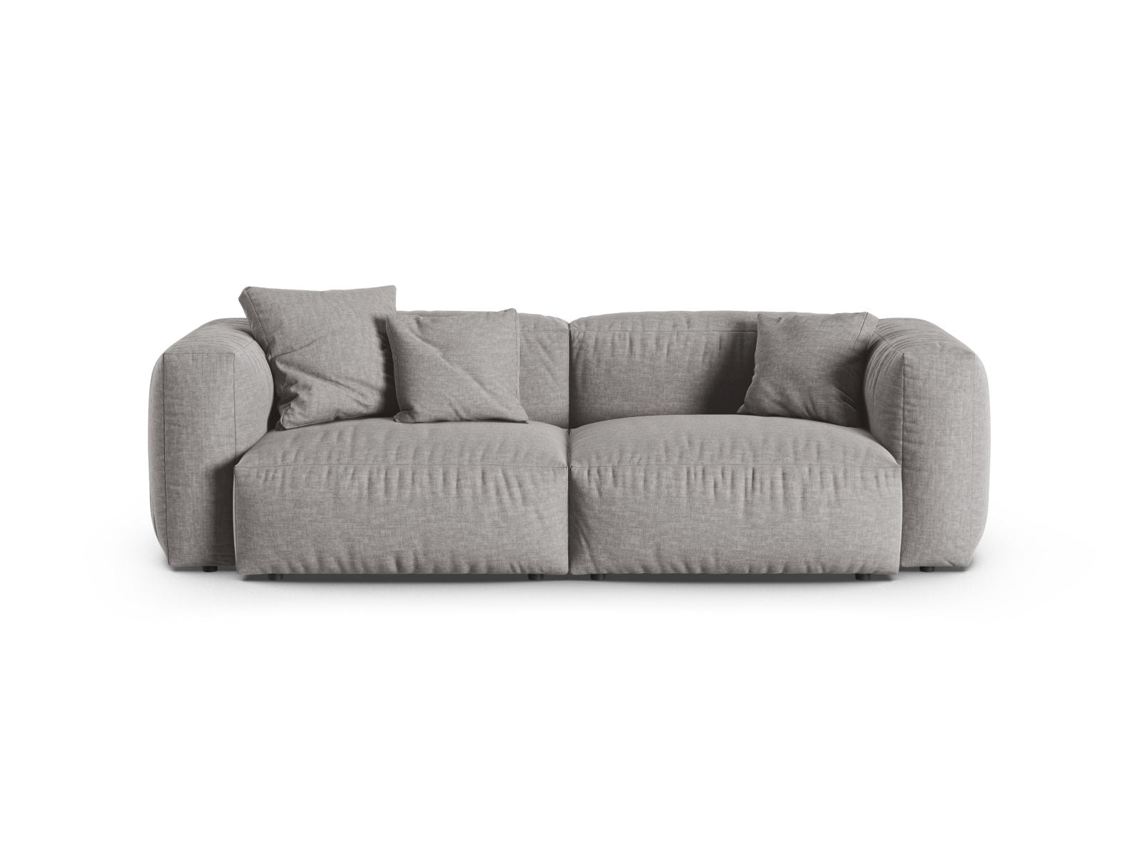 3-Sitzer Modular Sofa XL Martina in Light Grey-Boston präsentiert im Onlineshop von KAQTU Design AG. 3er Sofa ist von Micadoni