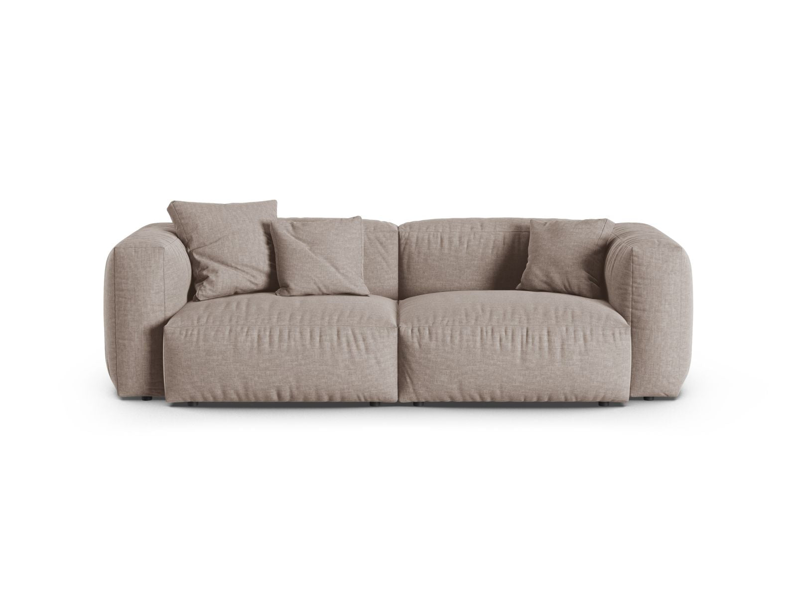 3-Sitzer Modular Sofa XL Martina in Dark Beige-Boston präsentiert im Onlineshop von KAQTU Design AG. 3er Sofa ist von Micadoni