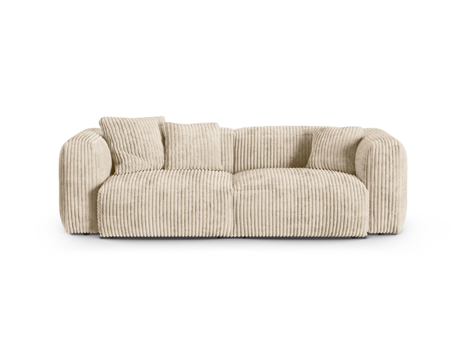 3-Sitzer Modular Sofa XL Martina in Light Beige-Tilia präsentiert im Onlineshop von KAQTU Design AG. 3er Sofa ist von Micadoni