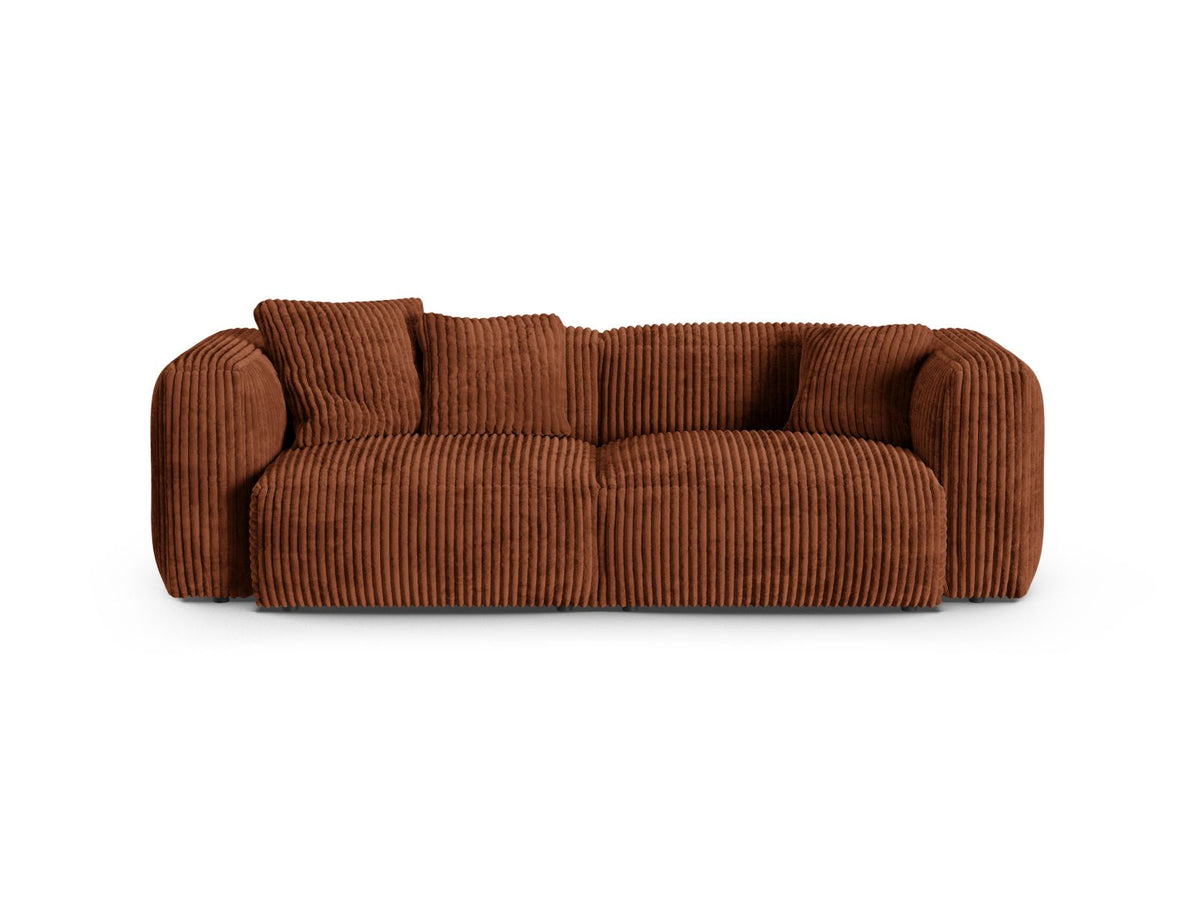 3-Sitzer Modular Sofa XL Martina in Brick-Tilia präsentiert im Onlineshop von KAQTU Design AG. 3er Sofa ist von Micadoni