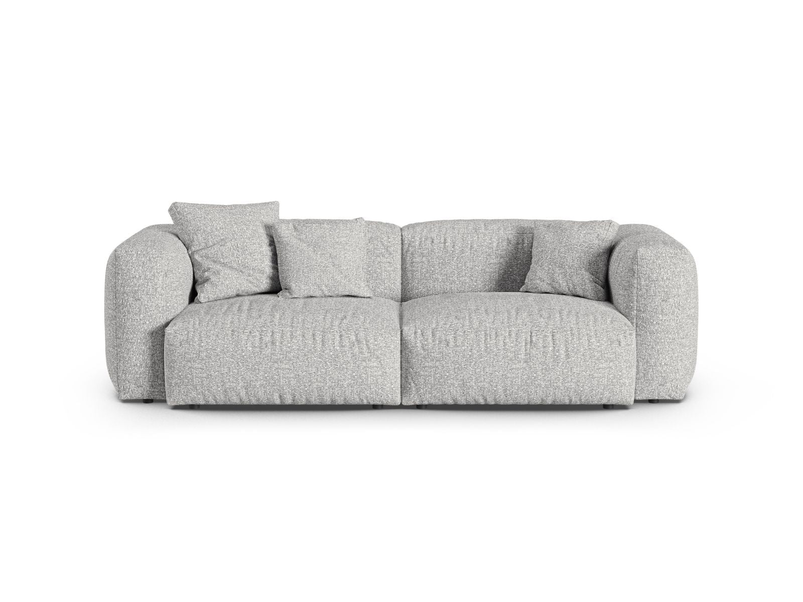 3-Sitzer Modular Sofa XL Martina in Silver-Monet präsentiert im Onlineshop von KAQTU Design AG. 3er Sofa ist von Micadoni