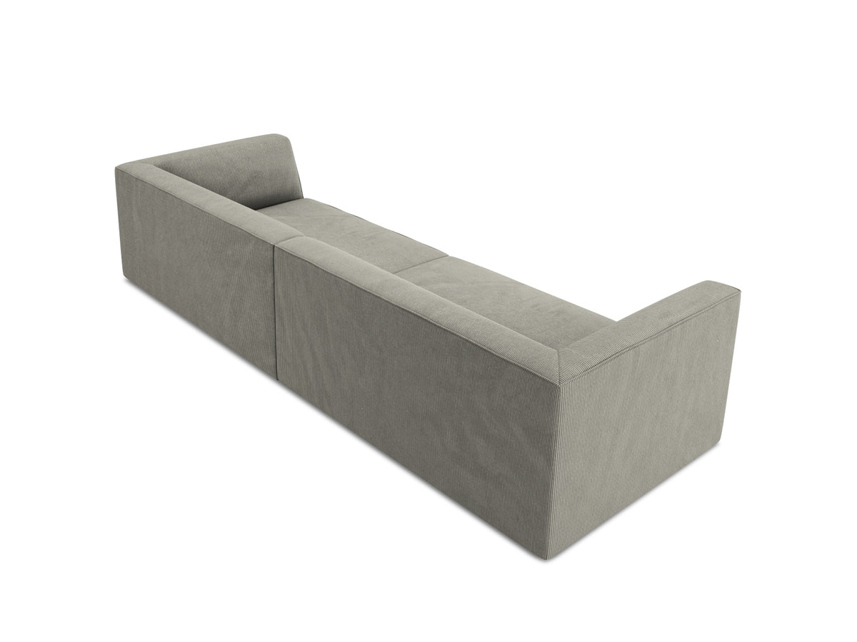 Ruby Sofa 4 Sitzer in Light Grey-Scala präsentiert im Onlineshop von KAQTU Design AG. 4er Sofa ist von Micadoni