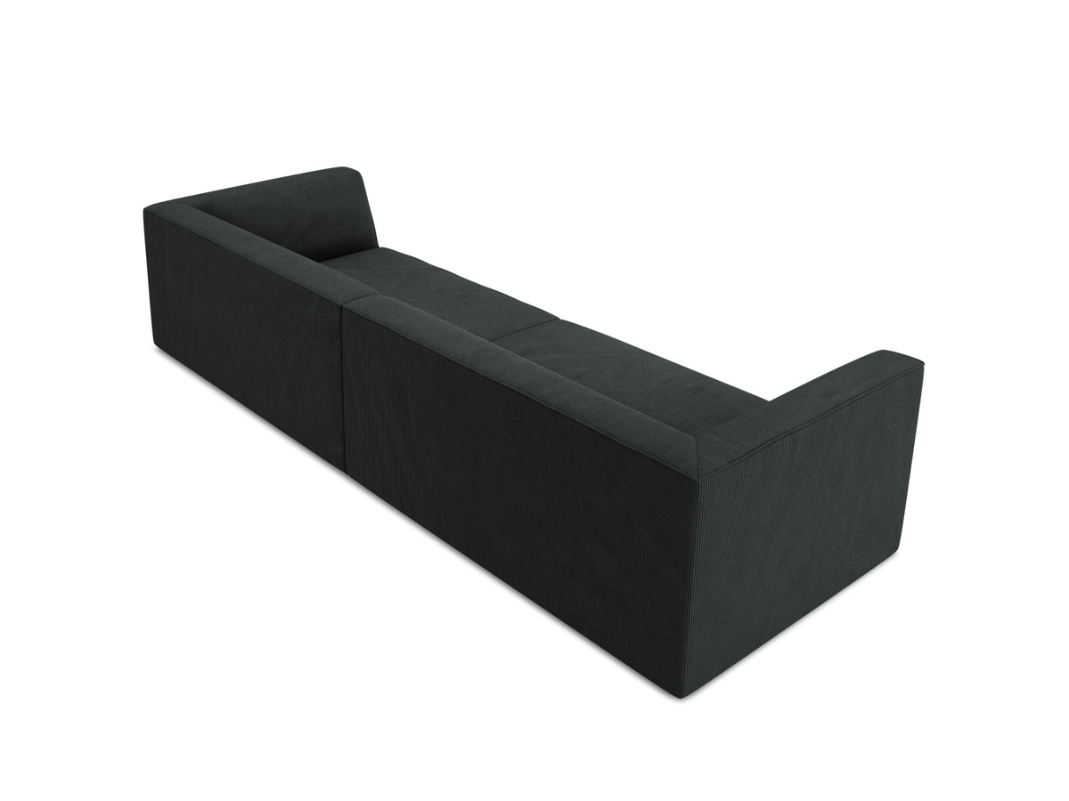 Ruby Sofa 4 Sitzer in Black-Scala präsentiert im Onlineshop von KAQTU Design AG. 4er Sofa ist von Micadoni