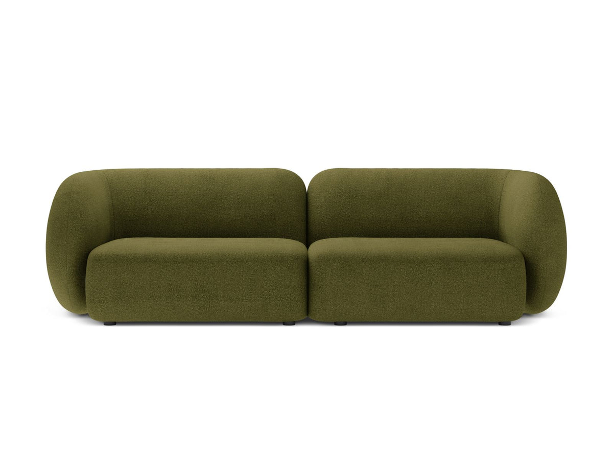 4-Sitzer Modular Sofa Kate in Dark Olive Green-Baloo präsentiert im Onlineshop von KAQTU Design AG. 4er Sofa ist von Micadoni