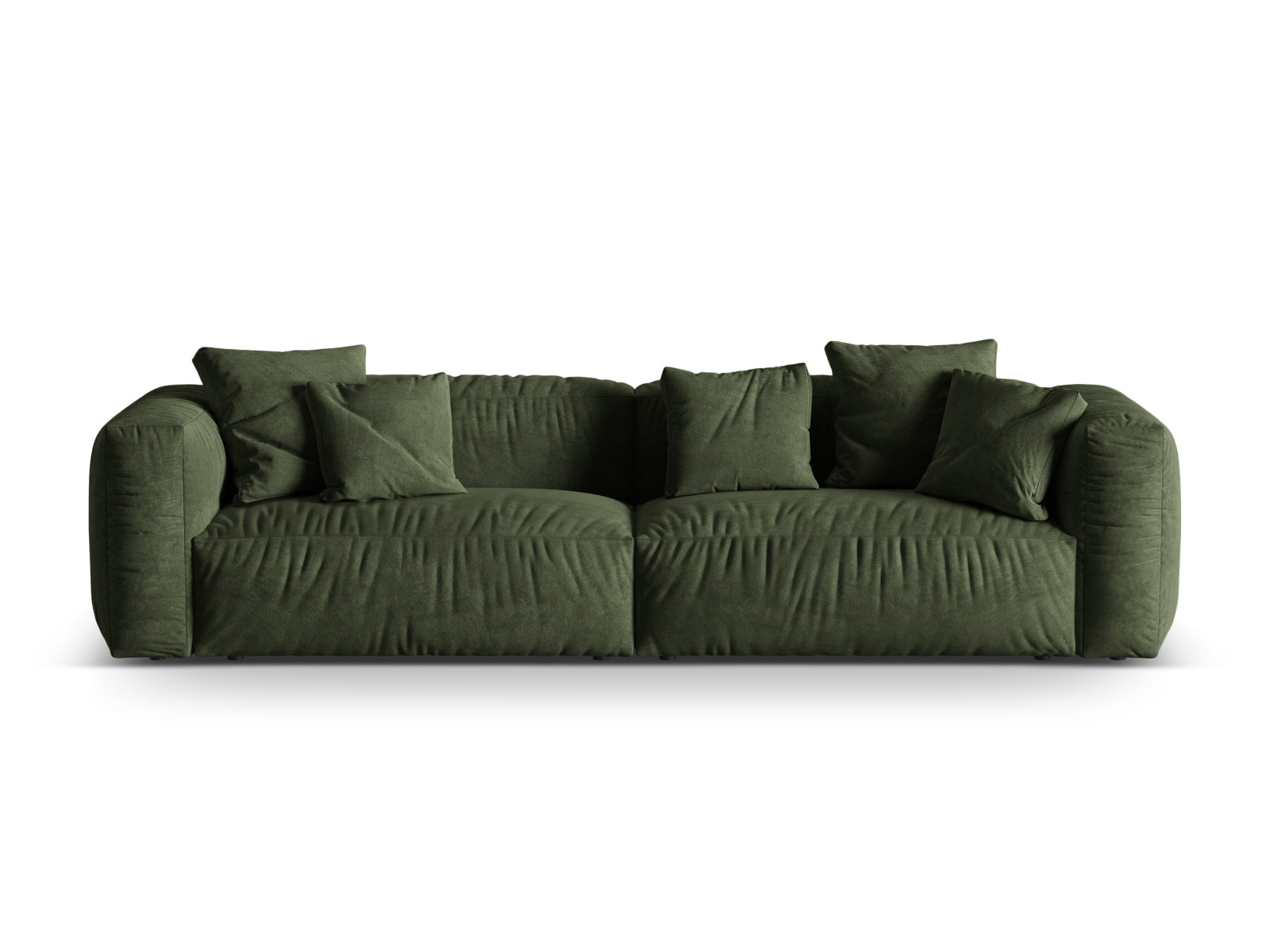 Martina Modulares Sofa 4 Sitzer in Green präsentiert im Onlineshop von KAQTU Design AG. 3er Sofa ist von Micadoni