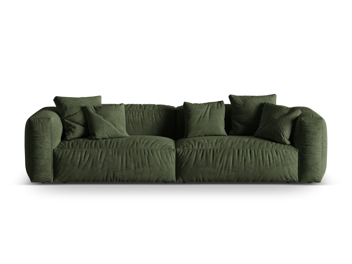 Martina Modulares Sofa 4 Sitzer in Green-Vogue präsentiert im Onlineshop von KAQTU Design AG. 3er Sofa ist von Micadoni