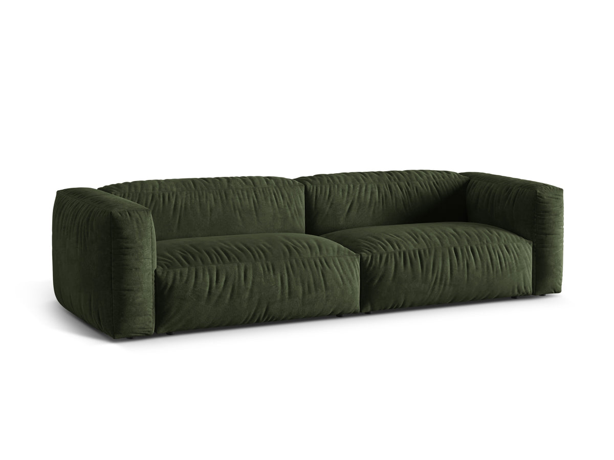 Martina Modulares Sofa 4 Sitzer in Green-Vogue präsentiert im Onlineshop von KAQTU Design AG. 3er Sofa ist von Micadoni