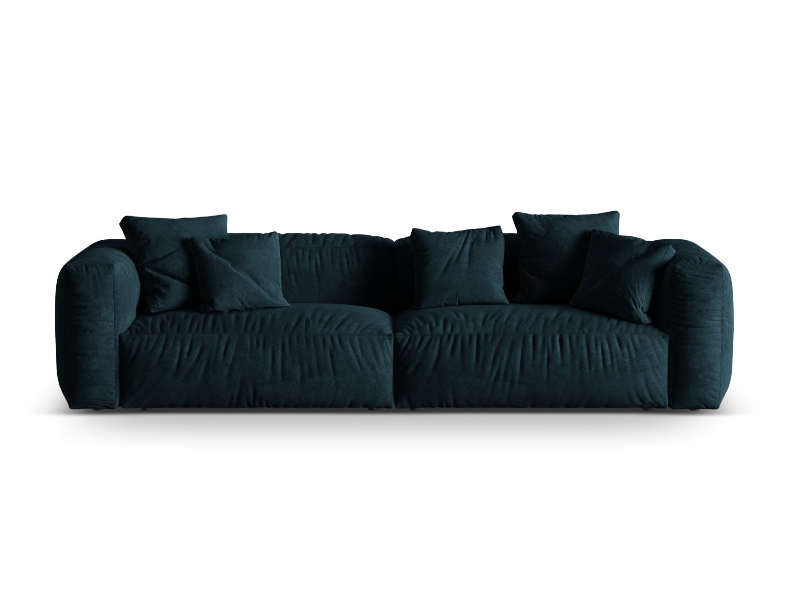 Martina Modulares Sofa 4 Sitzer in Deep Petrol-Vogue präsentiert im Onlineshop von KAQTU Design AG. 3er Sofa ist von Micadoni