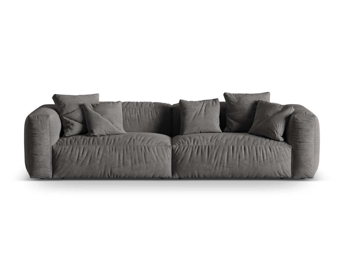 Martina Modulares Sofa 4 Sitzer in Grey-Vogue präsentiert im Onlineshop von KAQTU Design AG. 3er Sofa ist von Micadoni