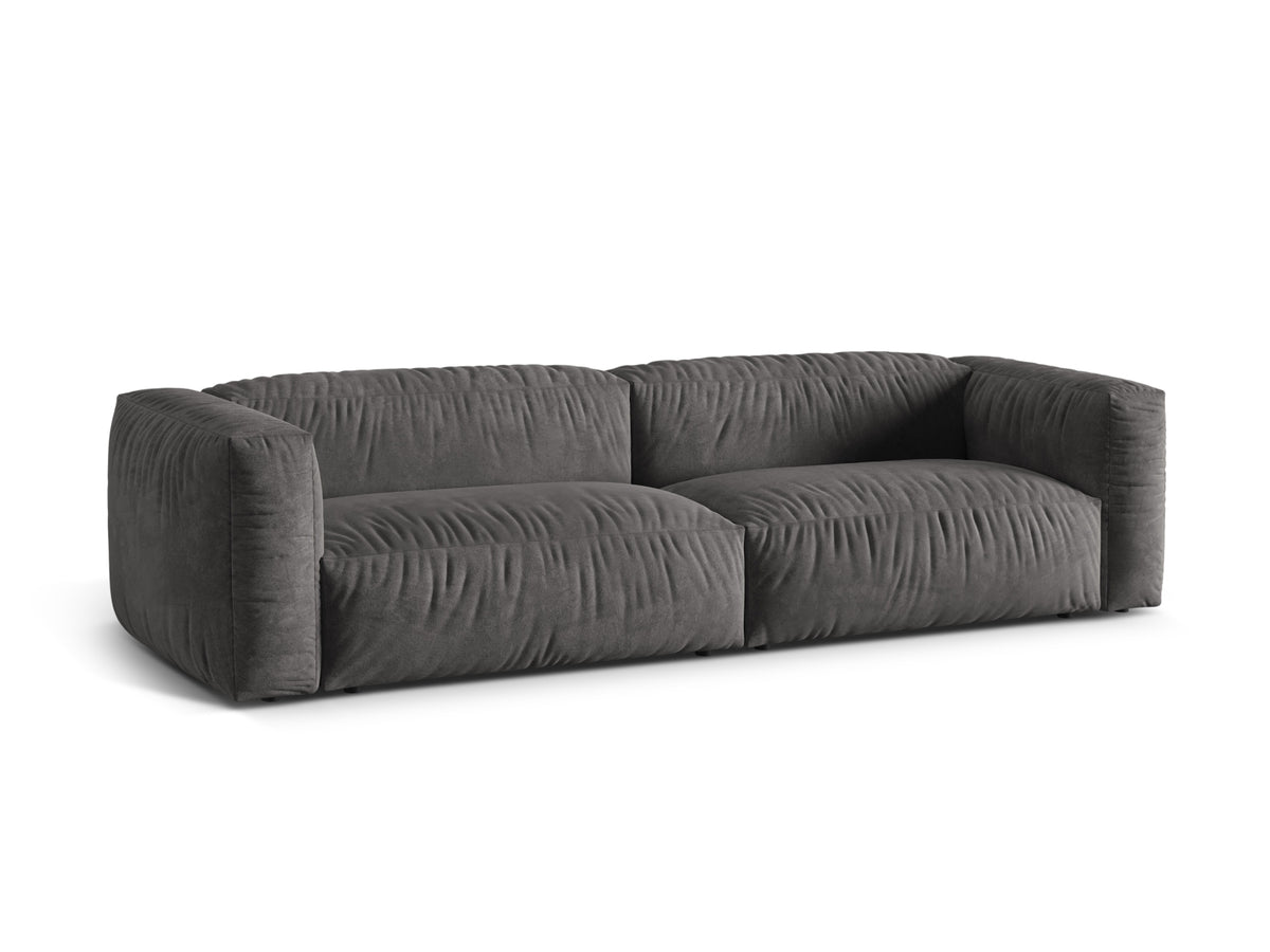 Martina Modulares Sofa 4 Sitzer in Grey-Vogue präsentiert im Onlineshop von KAQTU Design AG. 3er Sofa ist von Micadoni