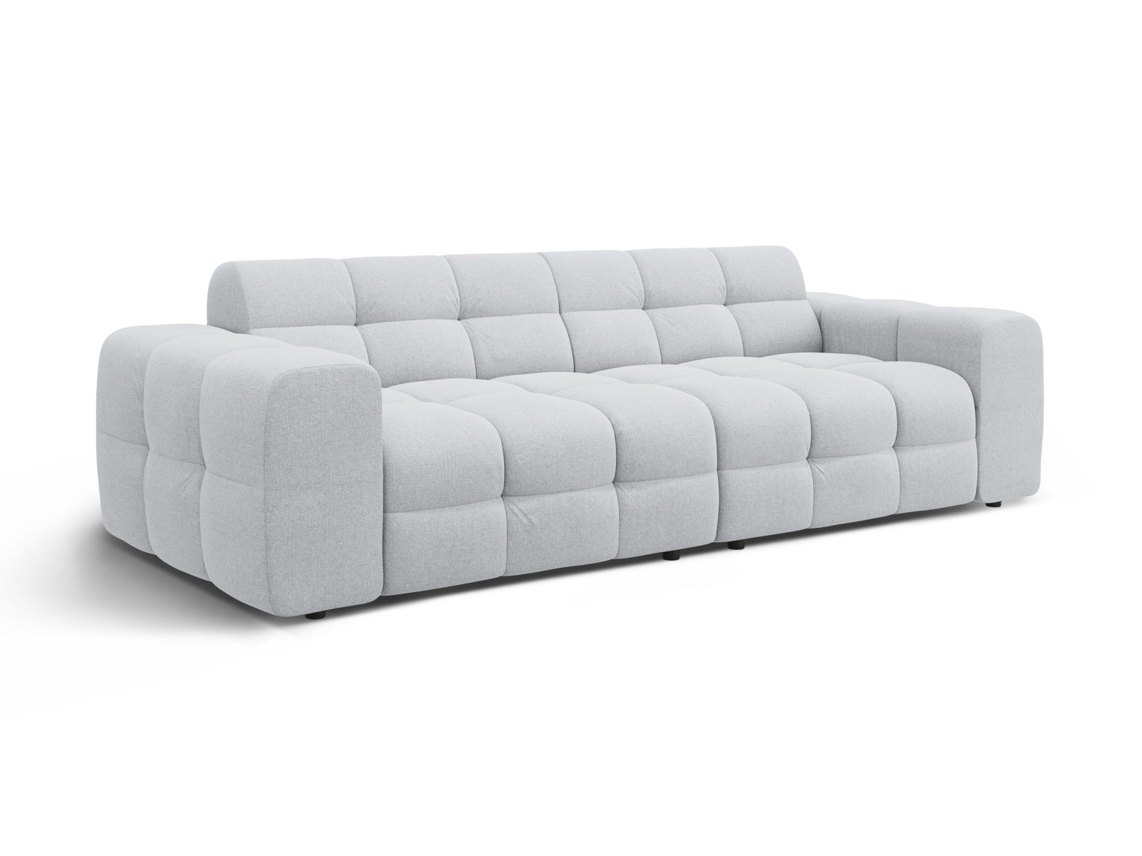 Erleben Sie das Kendal Sofa 4 Sitzer von Micadoni – ein elegantes Velours-Sofa, das modernen Stil und höchsten Komfort vereint. Ideal für Ihr Wohnzimmer!
