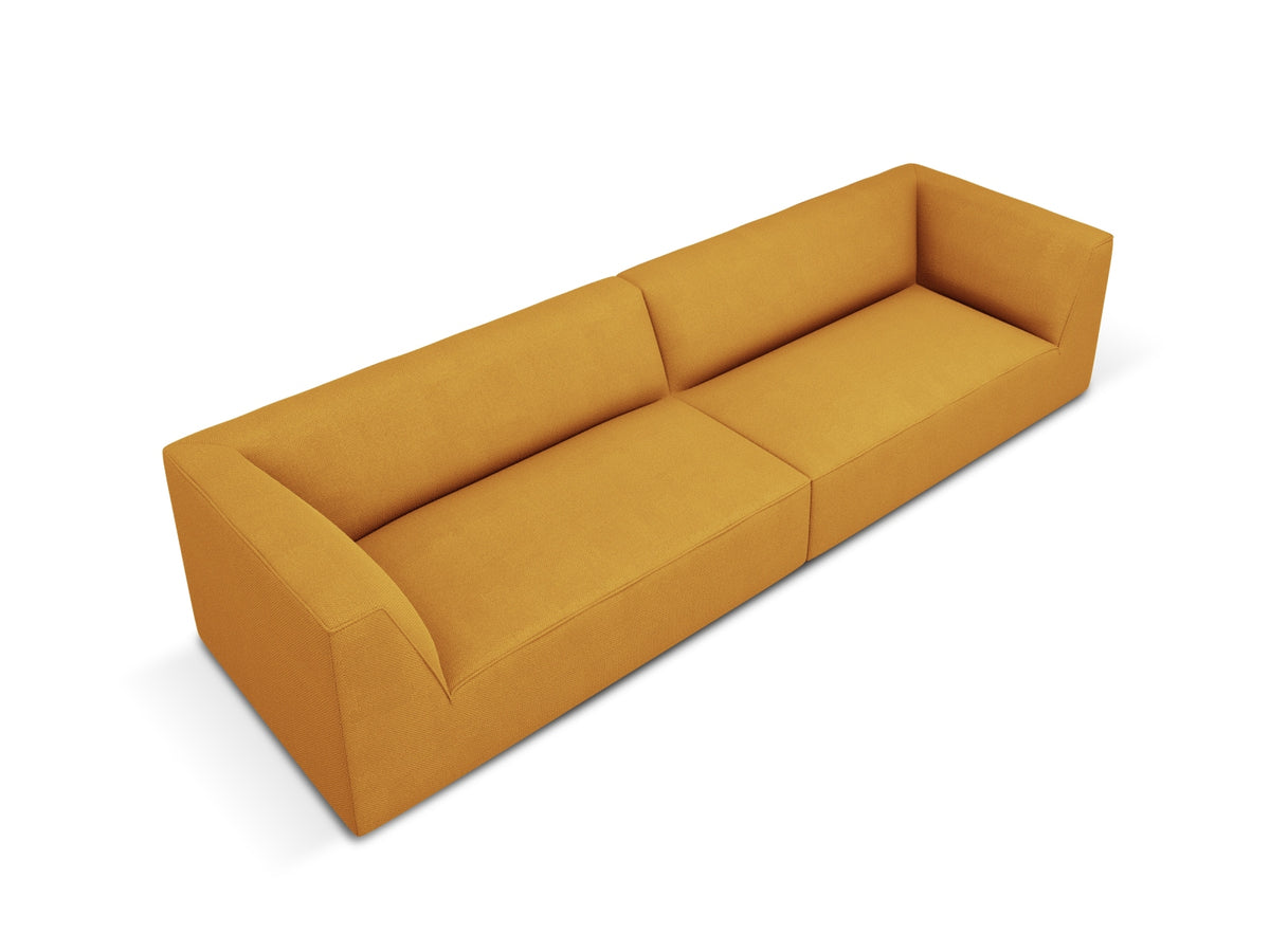 Ruby Sofa 4 Sitzer in Yellow-Ottawa präsentiert im Onlineshop von KAQTU Design AG. 4er Sofa ist von Micadoni