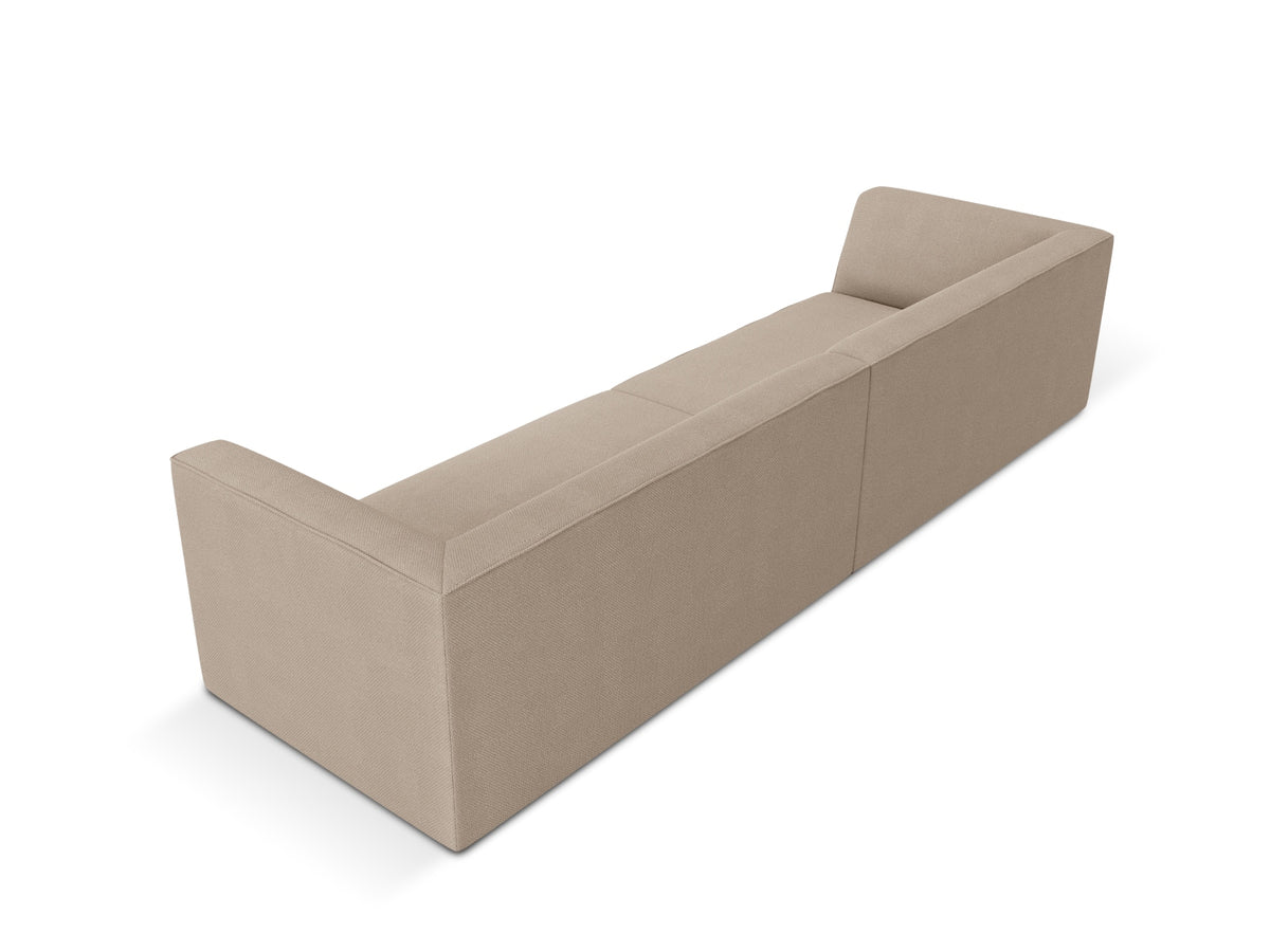 Ruby Sofa 4 Sitzer in Dark Beige-Ottawa präsentiert im Onlineshop von KAQTU Design AG. 4er Sofa ist von Micadoni