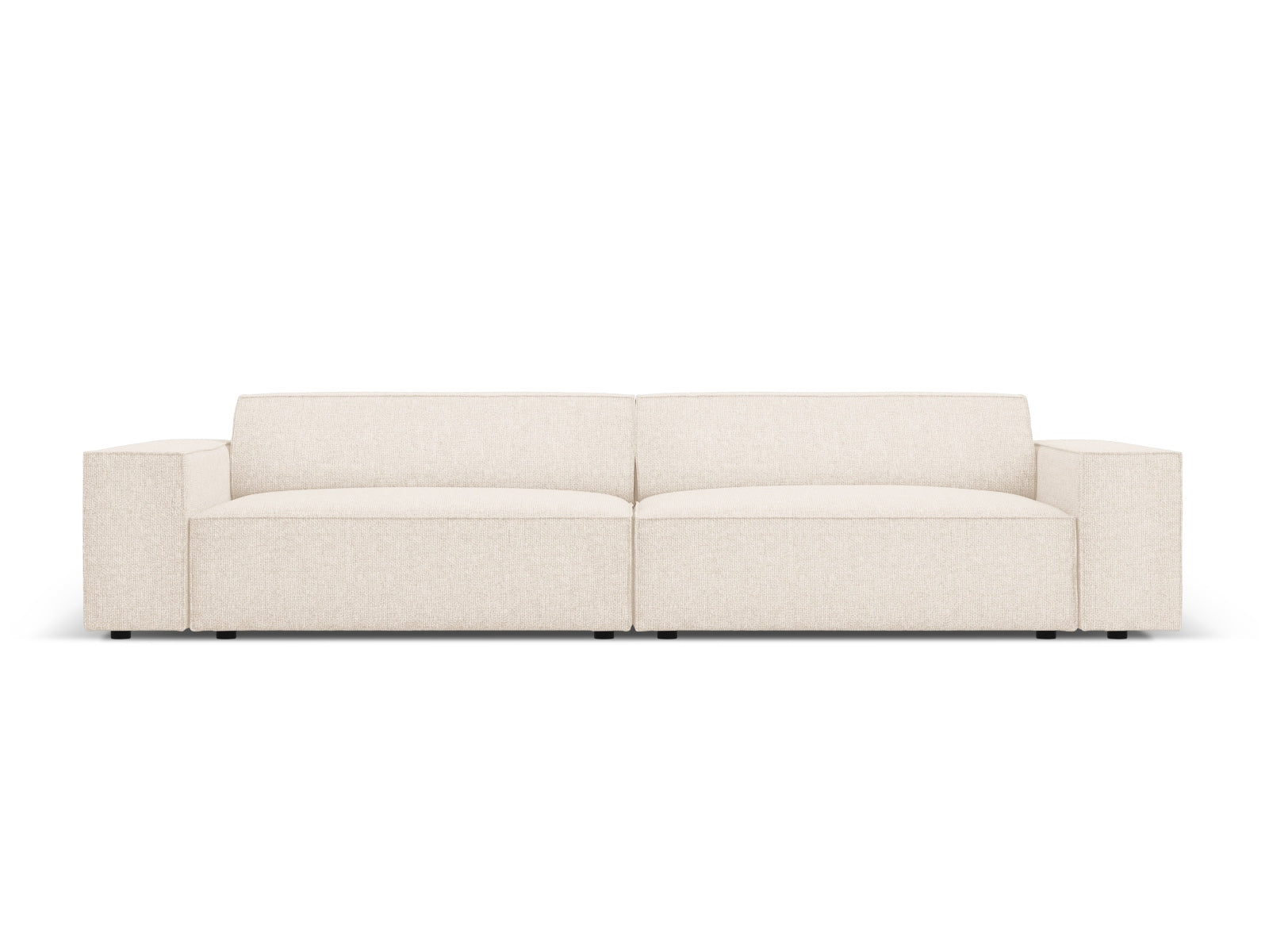 Jodie Modulares Sofa 4 Sitzer in Light Beige präsentiert im Onlineshop von KAQTU Design AG. 3er Sofa ist von Micadoni