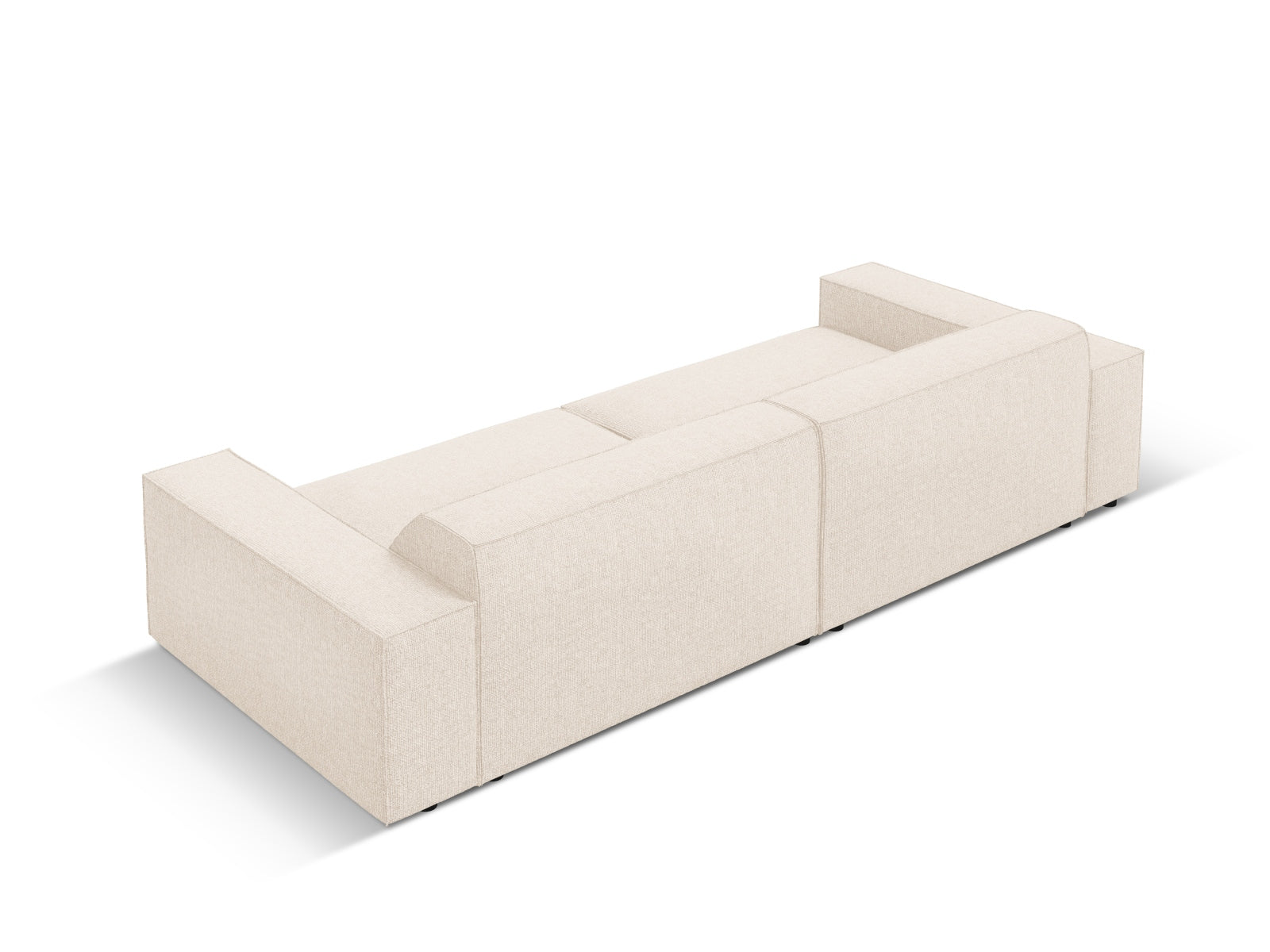Entdecken Sie das Jodie Modulare Sofa 4 Sitzer von Micadoni – ein stilvolles, anpassbares Sofa, das höchsten Komfort und modernes Design vereint.