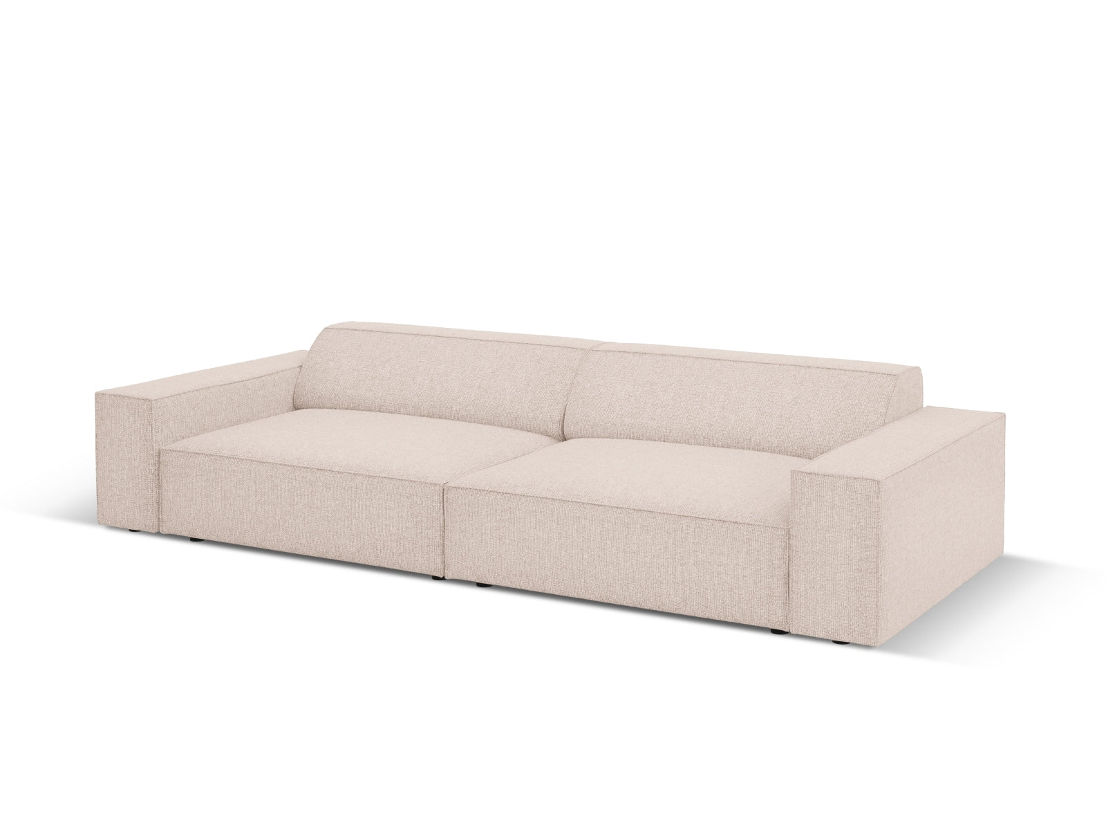 Erleben Sie das Jodie 4-Sitzer Sofa von Micadoni – ein elegantes, modulares Möbelstück, das Komfort und Stil in Ihr Zuhause bringt!