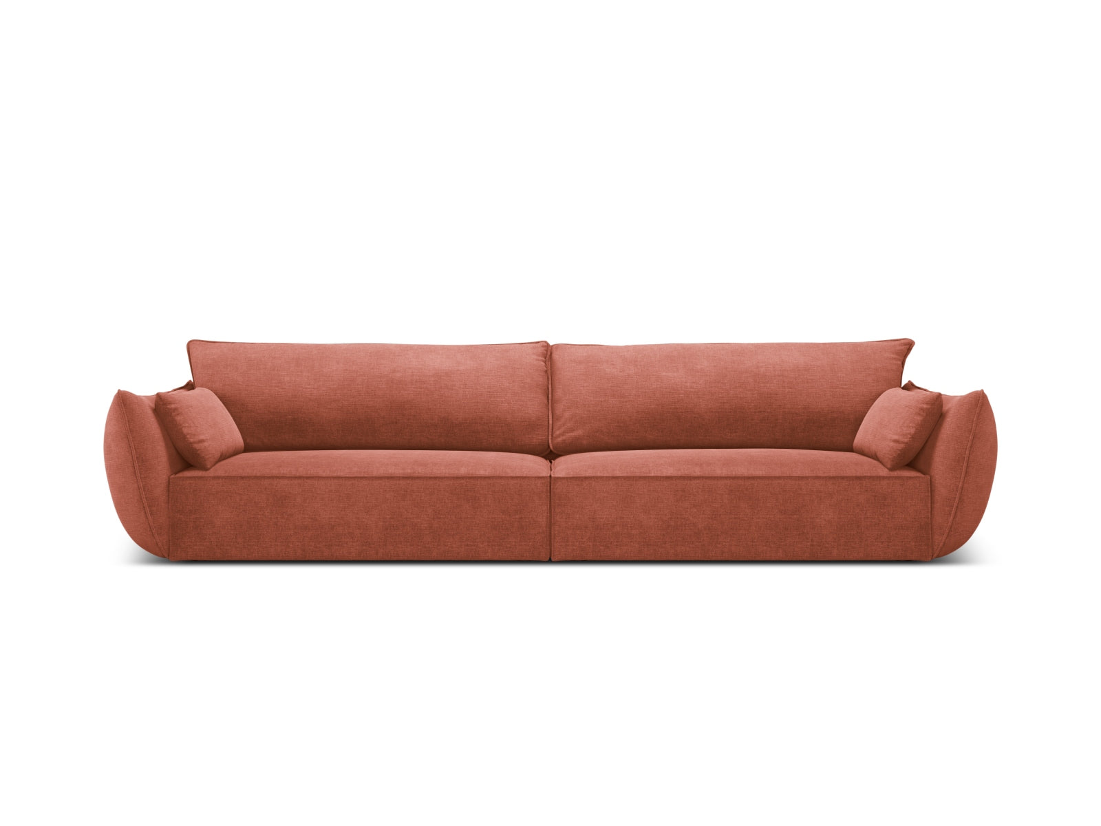 Kaelle Sofa 4 Sitzer in Terracotta präsentiert im Onlineshop von KAQTU Design AG. 4er Sofa ist von Micadoni