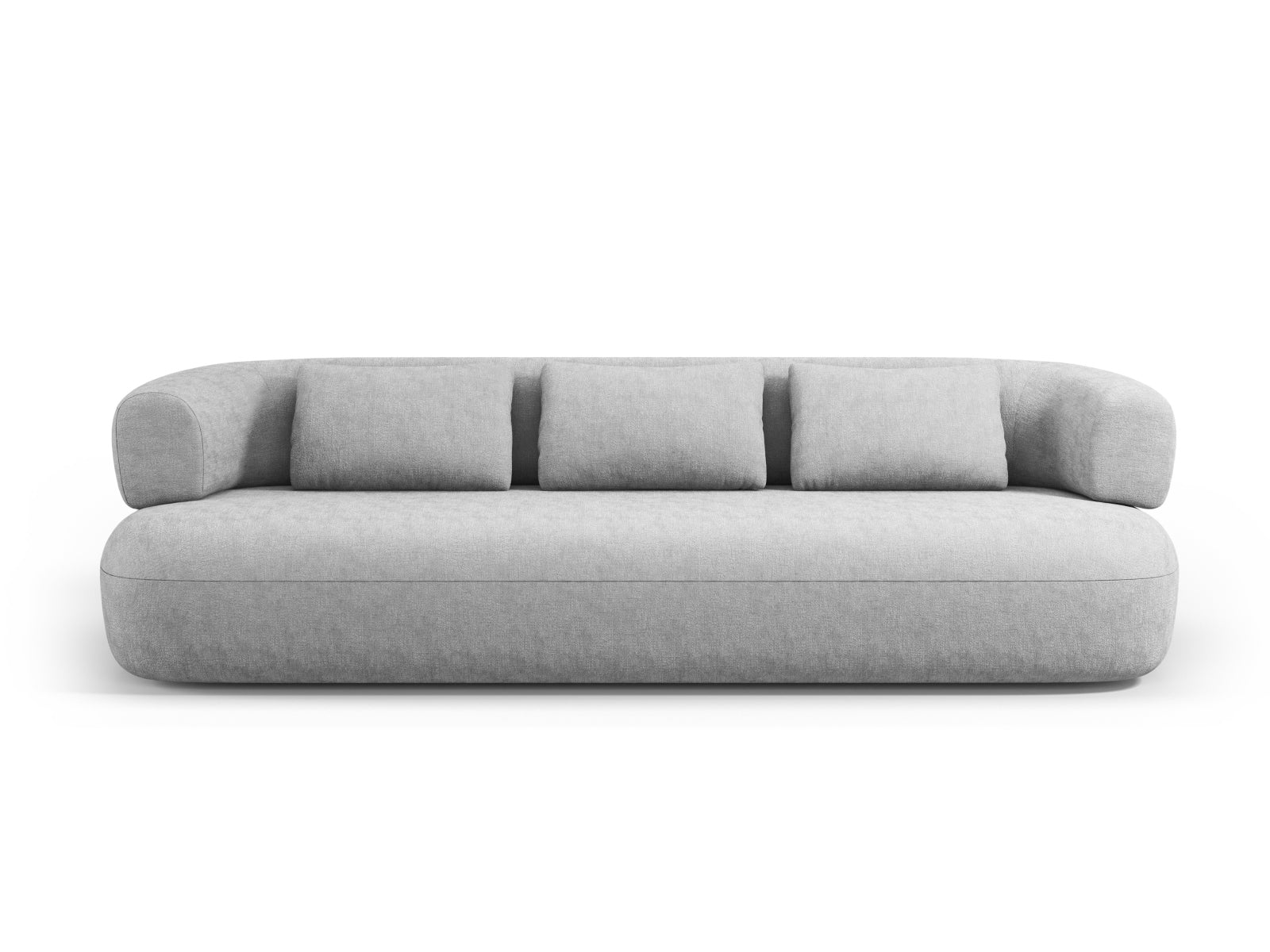 Jenny Sofa 4 Sitzer in Silver-Perfect Harmony präsentiert im Onlineshop von KAQTU Design AG. 4er Sofa ist von Micadoni