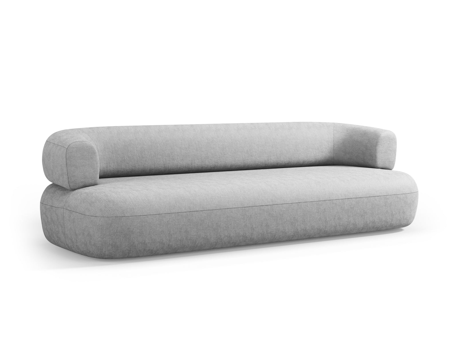 Jenny Sofa 4 Sitzer in Silver-Perfect Harmony präsentiert im Onlineshop von KAQTU Design AG. 4er Sofa ist von Micadoni
