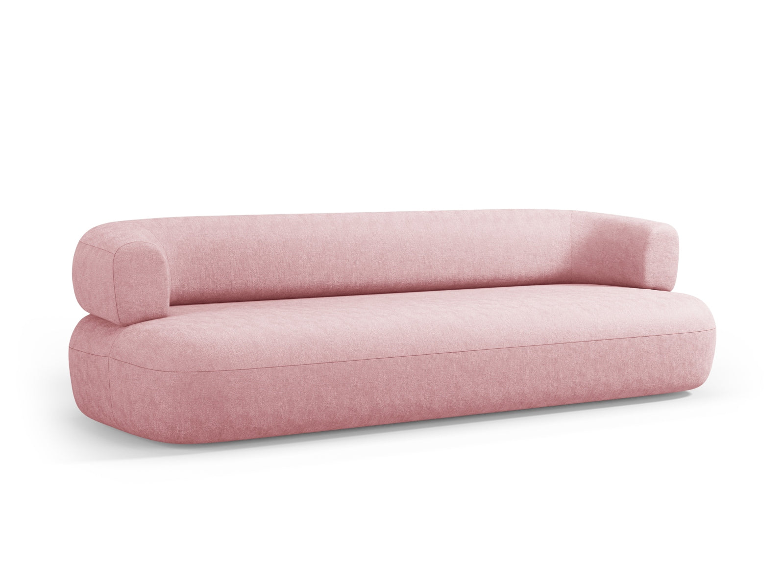 Jenny Sofa 4 Sitzer in Pink-Perfect Harmony präsentiert im Onlineshop von KAQTU Design AG. 4er Sofa ist von Micadoni