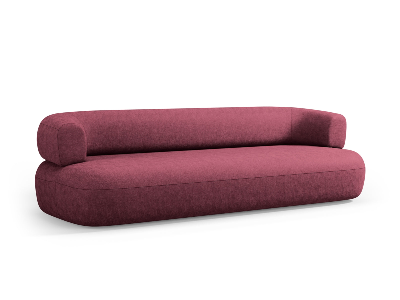 Jenny Sofa 4 Sitzer in Cherrywood-Perfect Harmony präsentiert im Onlineshop von KAQTU Design AG. 4er Sofa ist von Micadoni