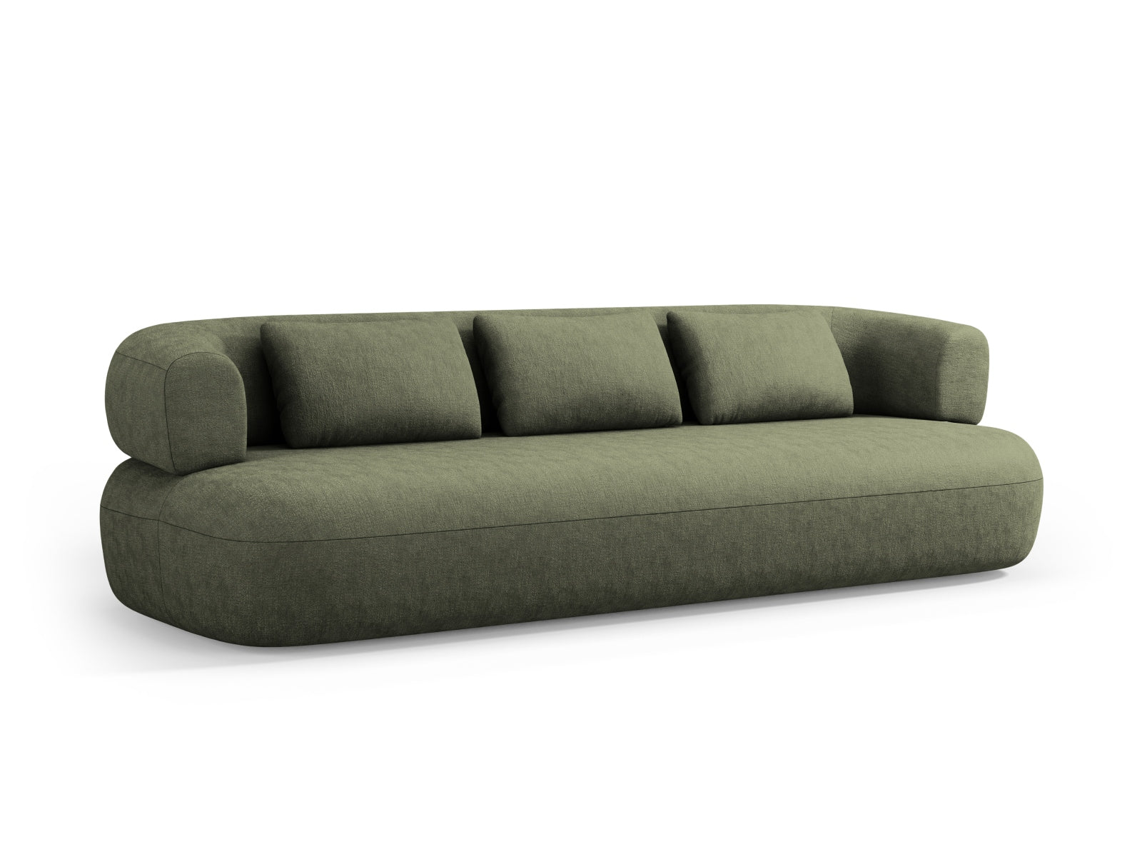 Jenny Sofa 4 Sitzer in Green-Perfect Harmony präsentiert im Onlineshop von KAQTU Design AG. 4er Sofa ist von Micadoni