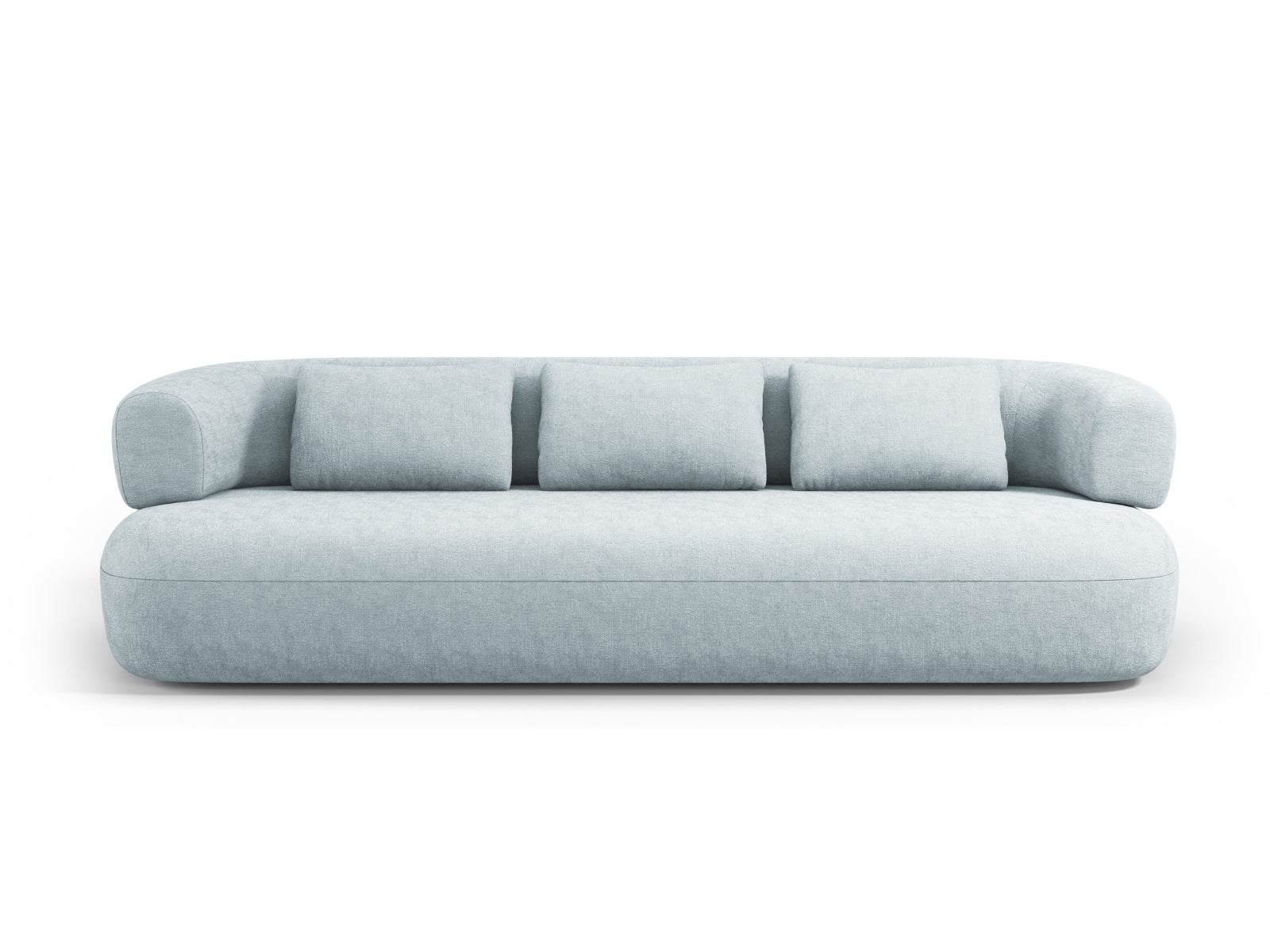 Jenny Sofa 4 Sitzer in Light Blue-Perfect Harmony präsentiert im Onlineshop von KAQTU Design AG. 4er Sofa ist von Micadoni