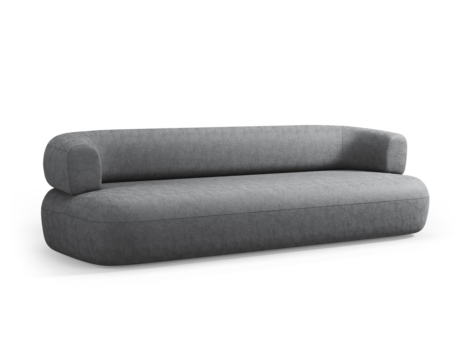 Jenny Sofa 4 Sitzer in Dark Grey-Perfect Harmony präsentiert im Onlineshop von KAQTU Design AG. 4er Sofa ist von Micadoni