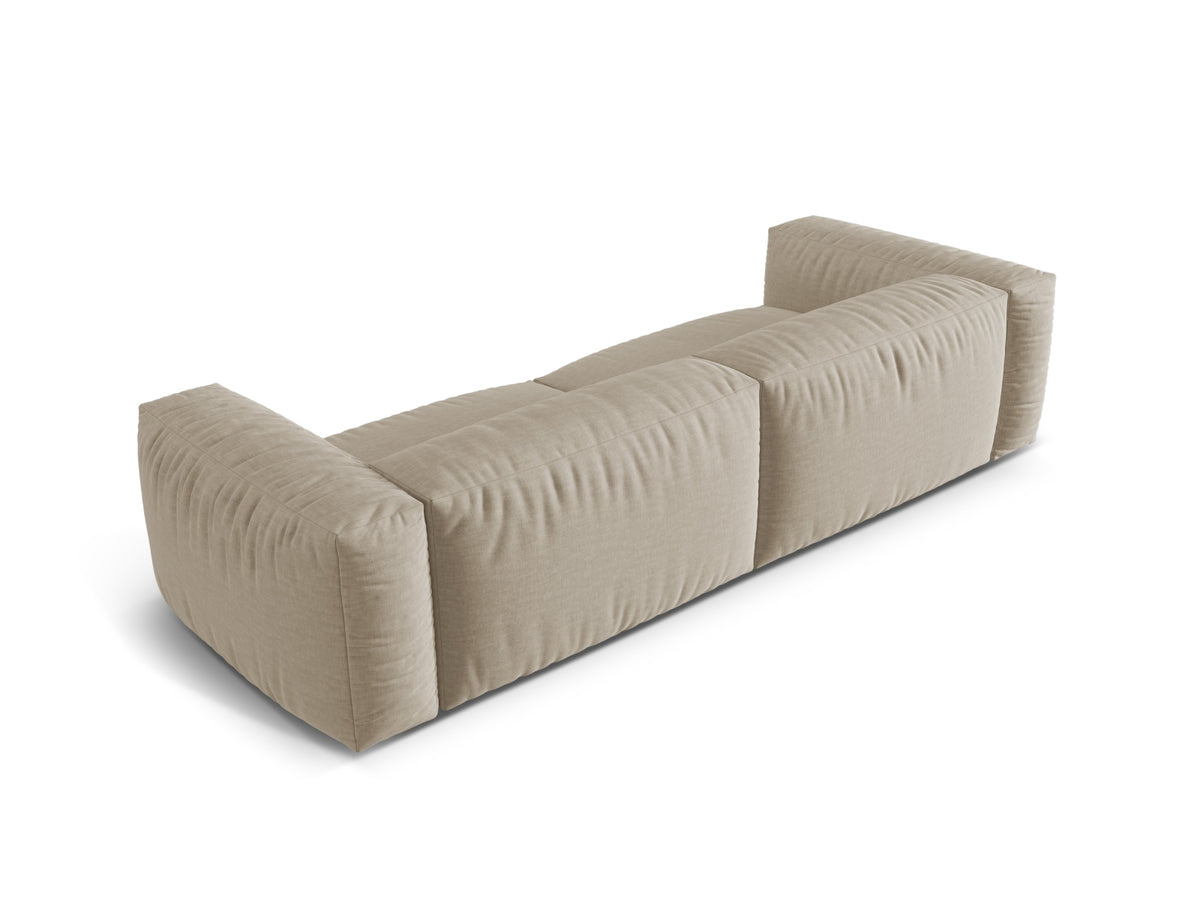 Martina Modulares Sofa 4 Sitzer in Light Beige-Boston präsentiert im Onlineshop von KAQTU Design AG. 3er Sofa ist von Micadoni