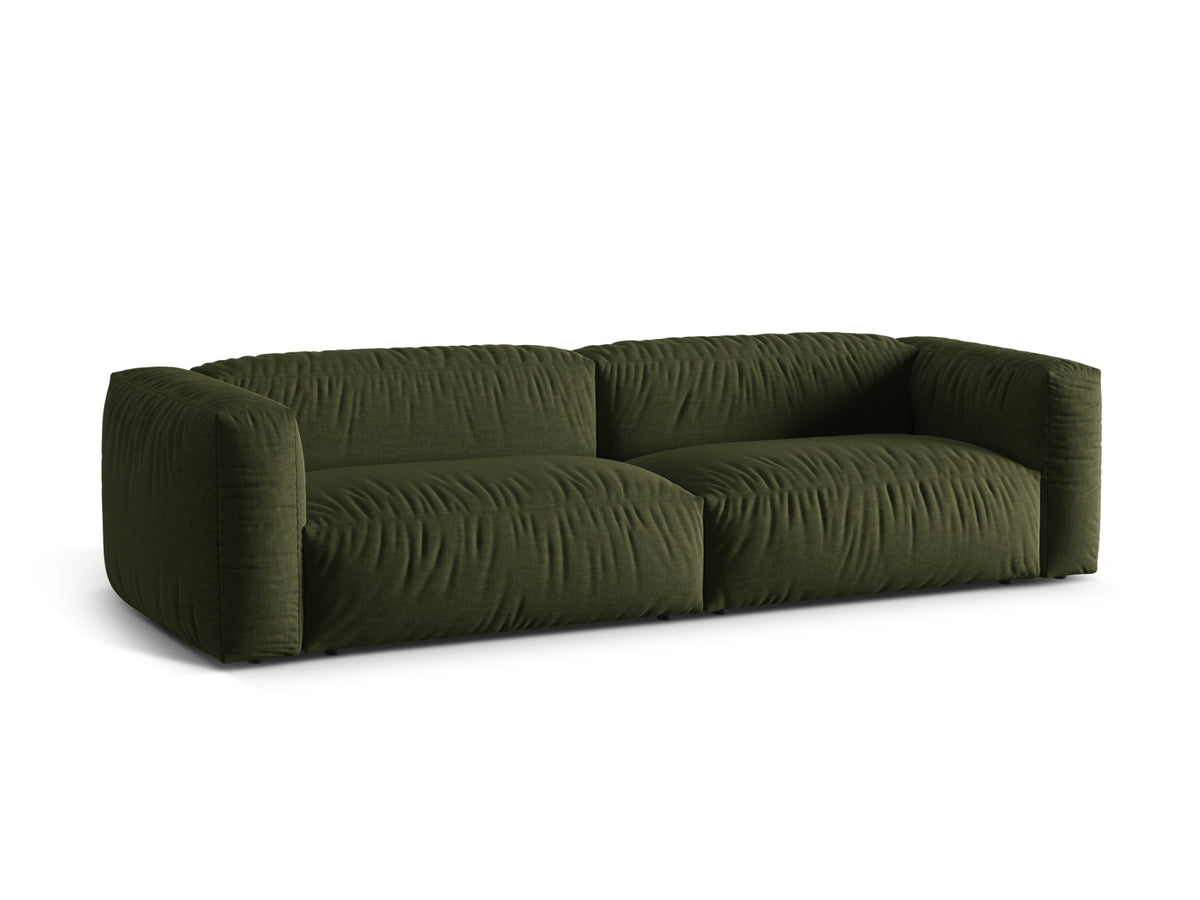 Martina Modulares Sofa 4 Sitzer in Green-Boston präsentiert im Onlineshop von KAQTU Design AG. 3er Sofa ist von Micadoni