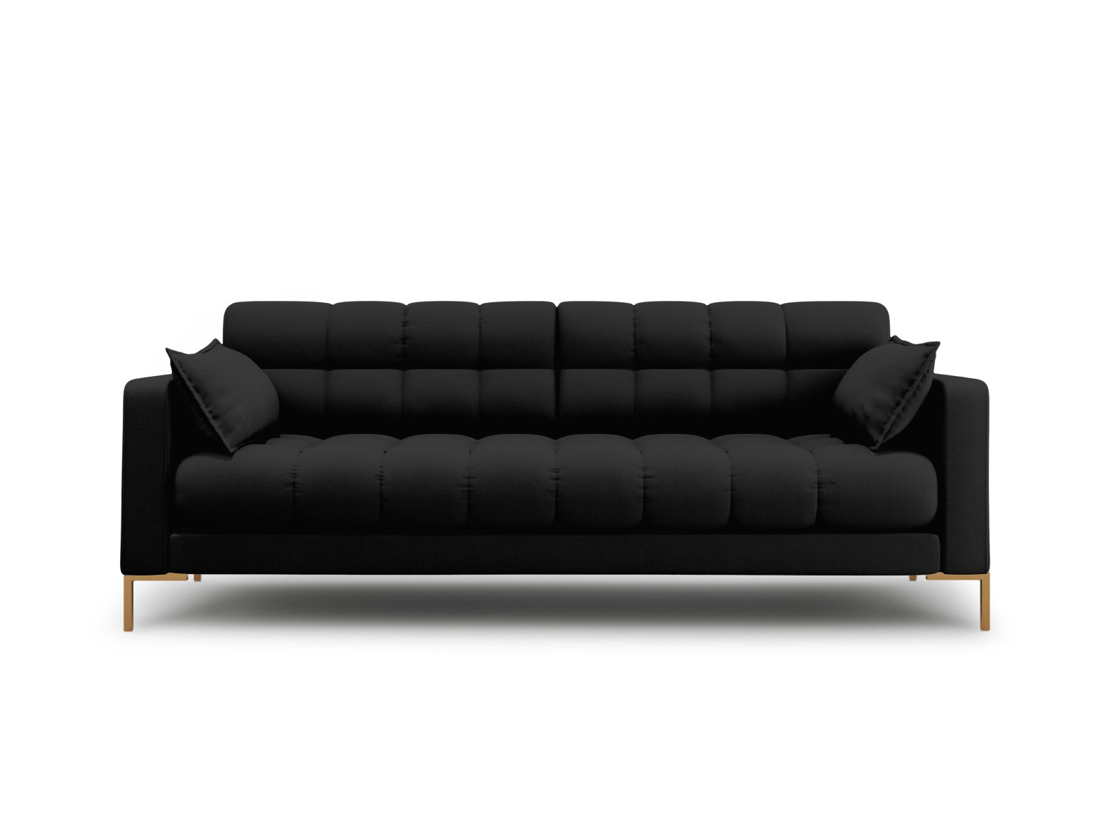 Mamaia Sofa 4 Sitzer in Black/Gold präsentiert im Onlineshop von KAQTU Design AG. 4er Sofa ist von Micadoni