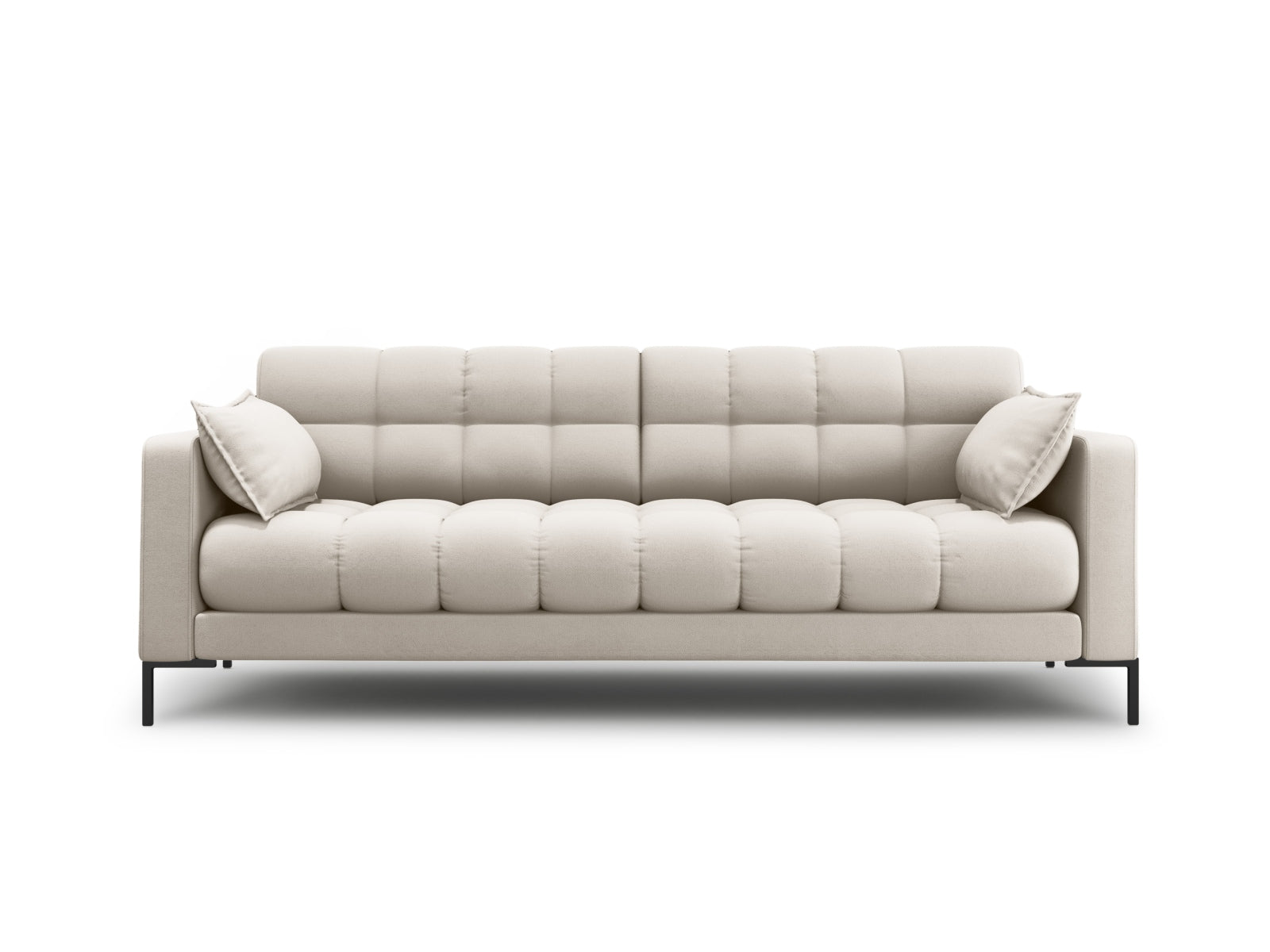 Mamaia Sofa 4 Sitzer in Beige/Schwarz präsentiert im Onlineshop von KAQTU Design AG. 4er Sofa ist von Micadoni