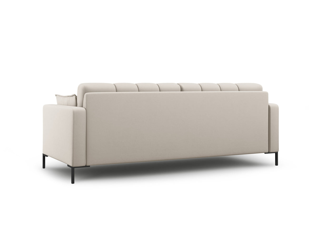 Mamaia Sofa 4 Sitzer in Beige/Schwarz-Neve präsentiert im Onlineshop von KAQTU Design AG. 4er Sofa ist von Micadoni