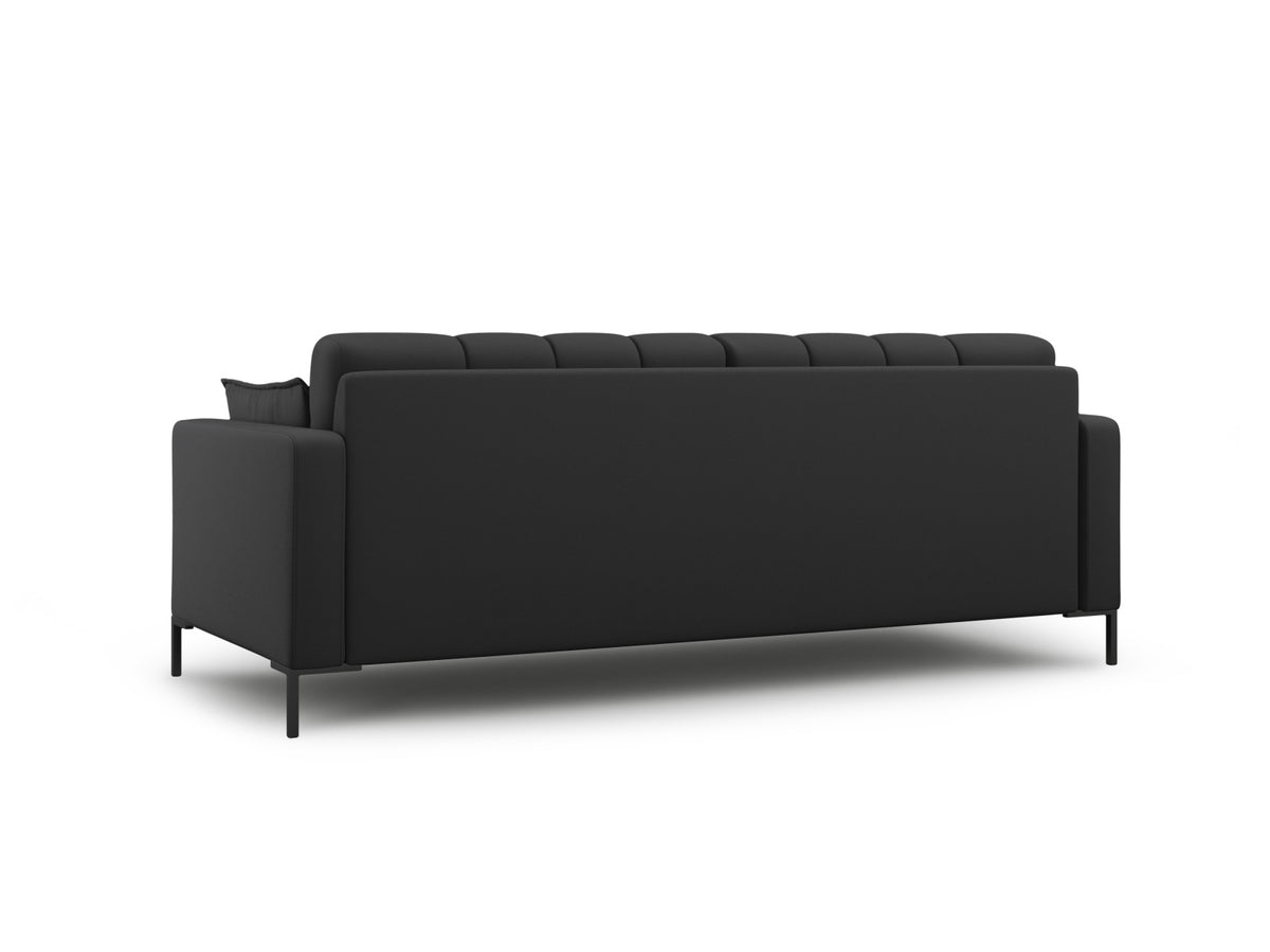 Mamaia Sofa 4 Sitzer in Dark Grey/Schwarz-Neve präsentiert im Onlineshop von KAQTU Design AG. 4er Sofa ist von Micadoni