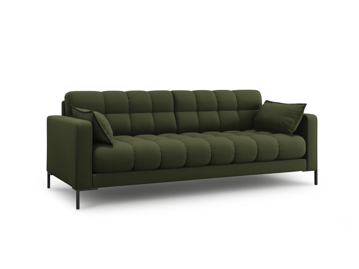 Mamaia Sofa 4 Sitzer in Green/Schwarz-Neve präsentiert im Onlineshop von KAQTU Design AG. 4er Sofa ist von Micadoni