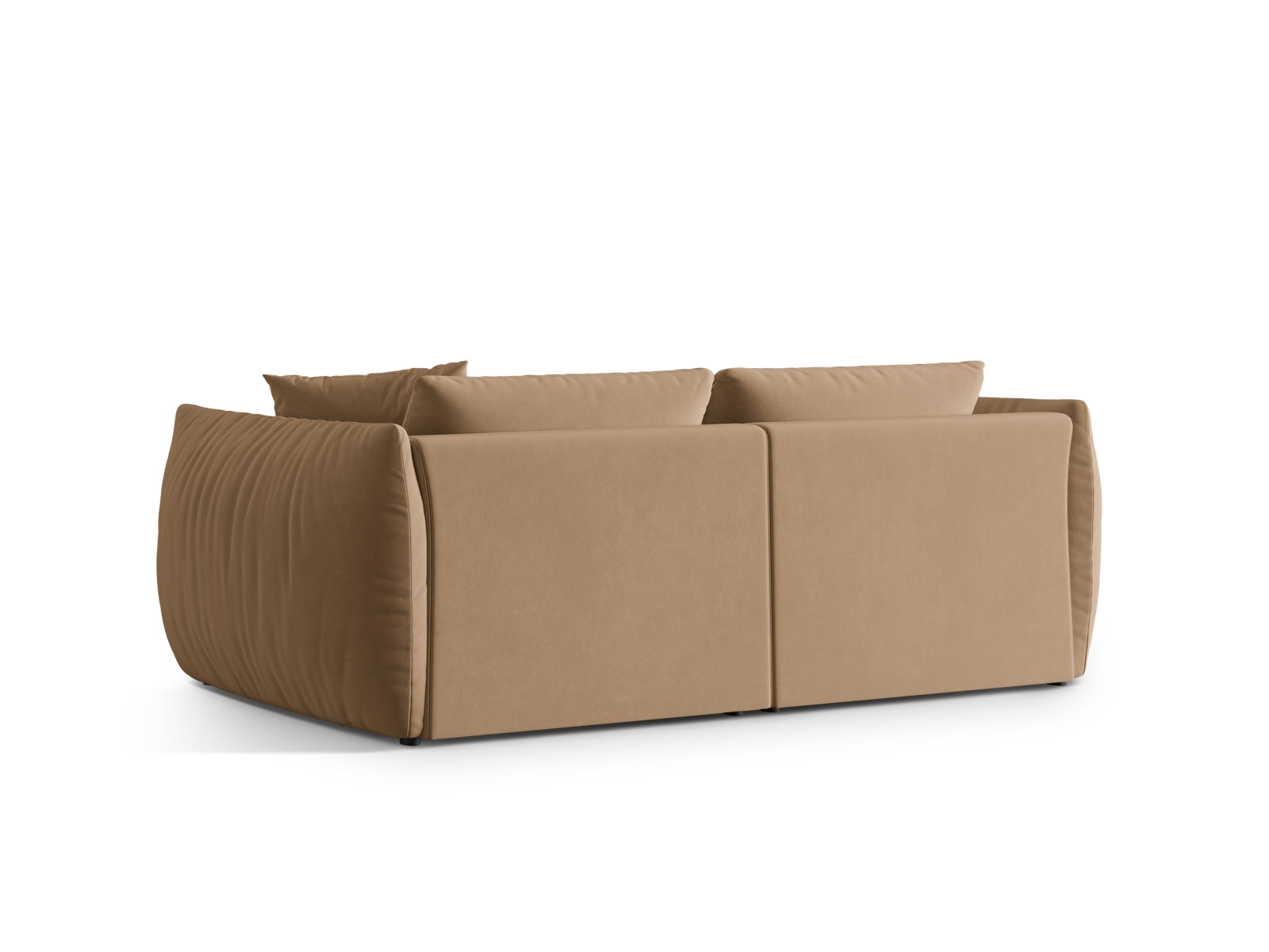 Chris Velour Modular Sofa 4 Sitzer in Sand-Casino präsentiert im Onlineshop von KAQTU Design AG. 4er Sofa ist von Micadoni